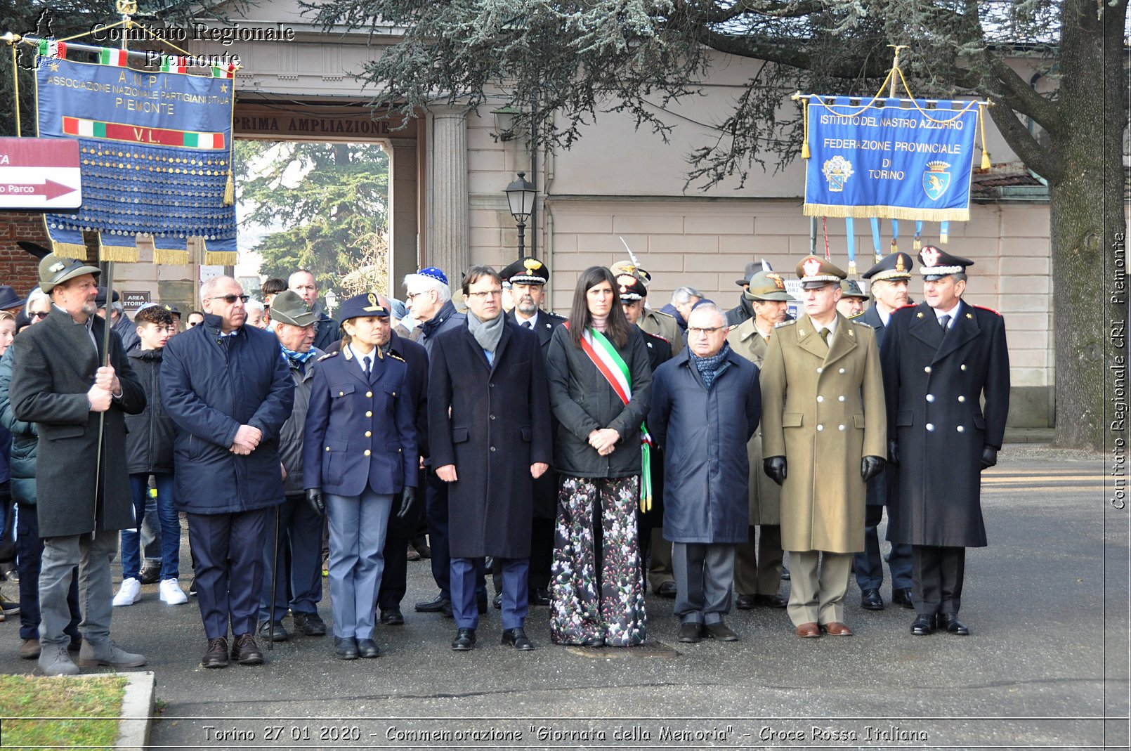 Torino 27 01 2020 - Commemorazione "Giornata della Memoria" - Croce Rossa Italiana