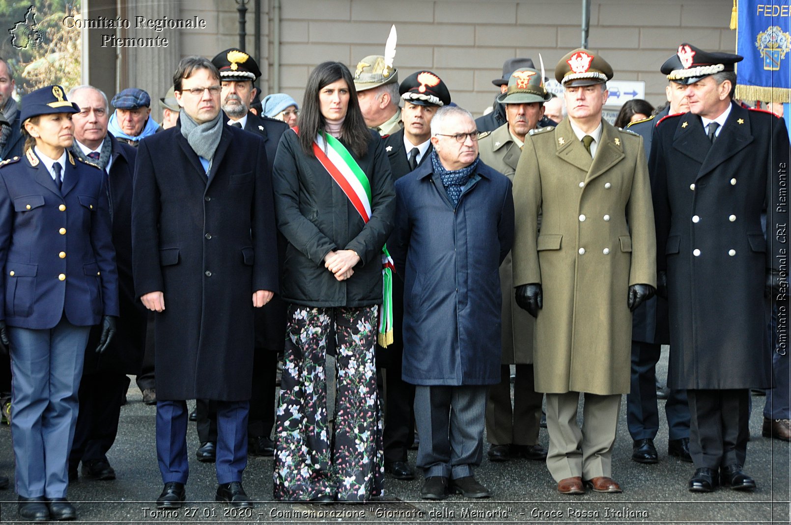 Torino 27 01 2020 - Commemorazione "Giornata della Memoria" - Croce Rossa Italiana