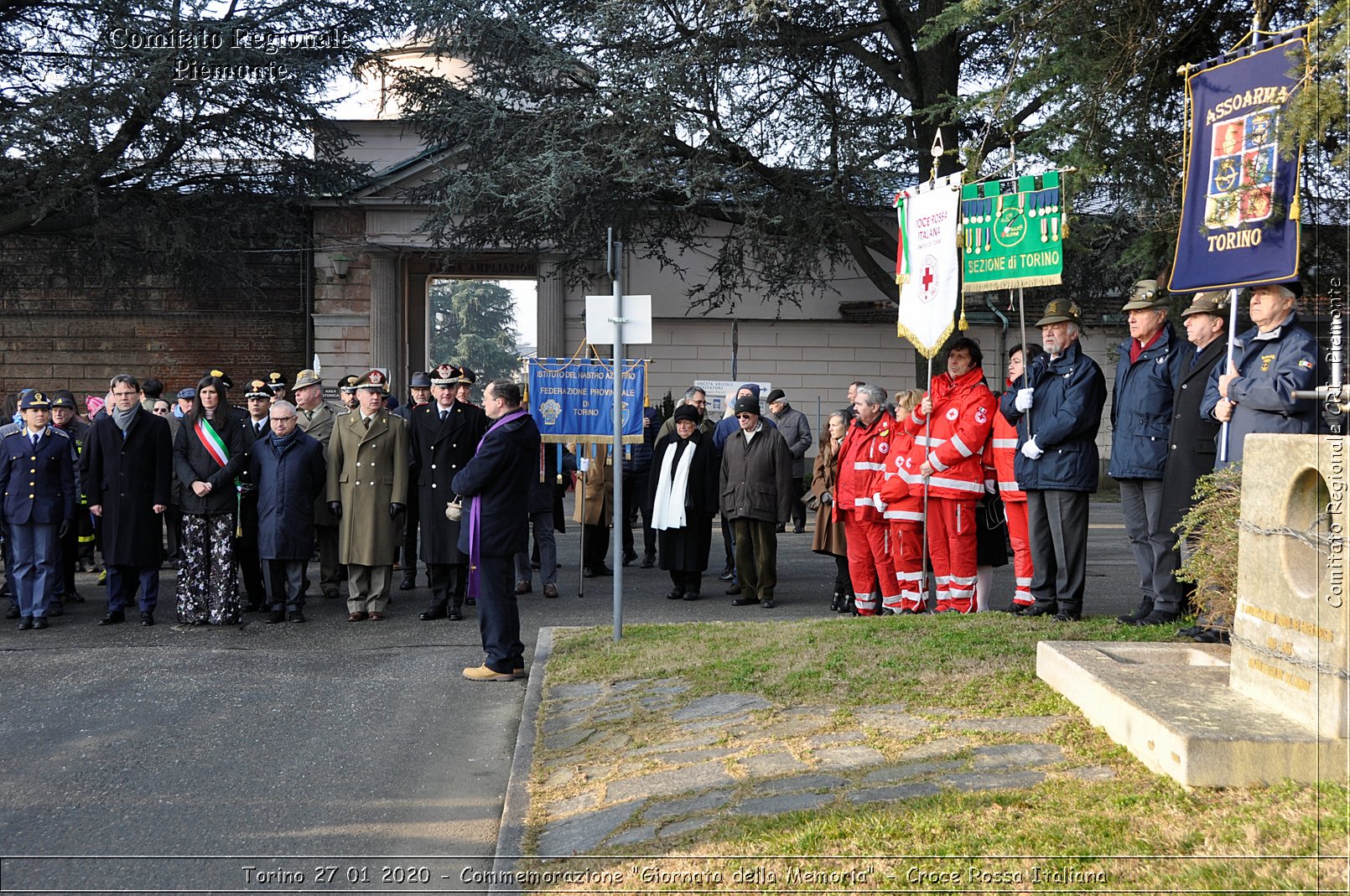 Torino 27 01 2020 - Commemorazione "Giornata della Memoria" - Croce Rossa Italiana