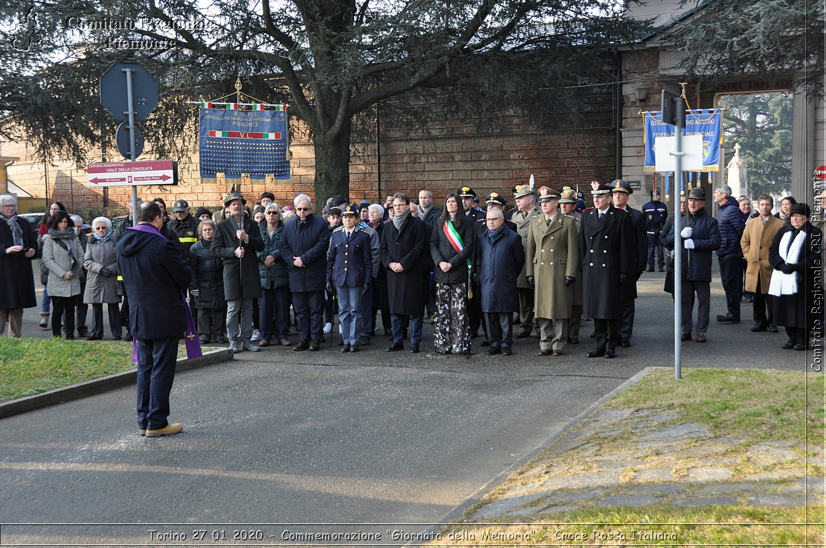 Torino 27 01 2020 - Commemorazione "Giornata della Memoria" - Croce Rossa Italiana