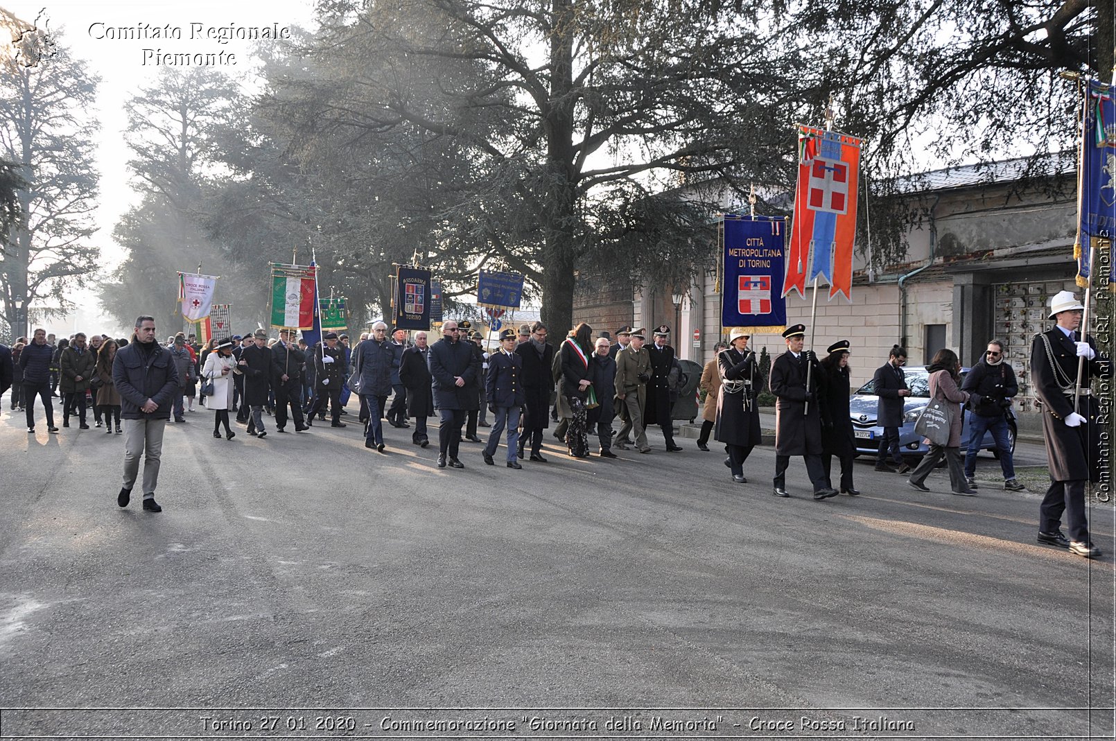 Torino 27 01 2020 - Commemorazione "Giornata della Memoria" - Croce Rossa Italiana