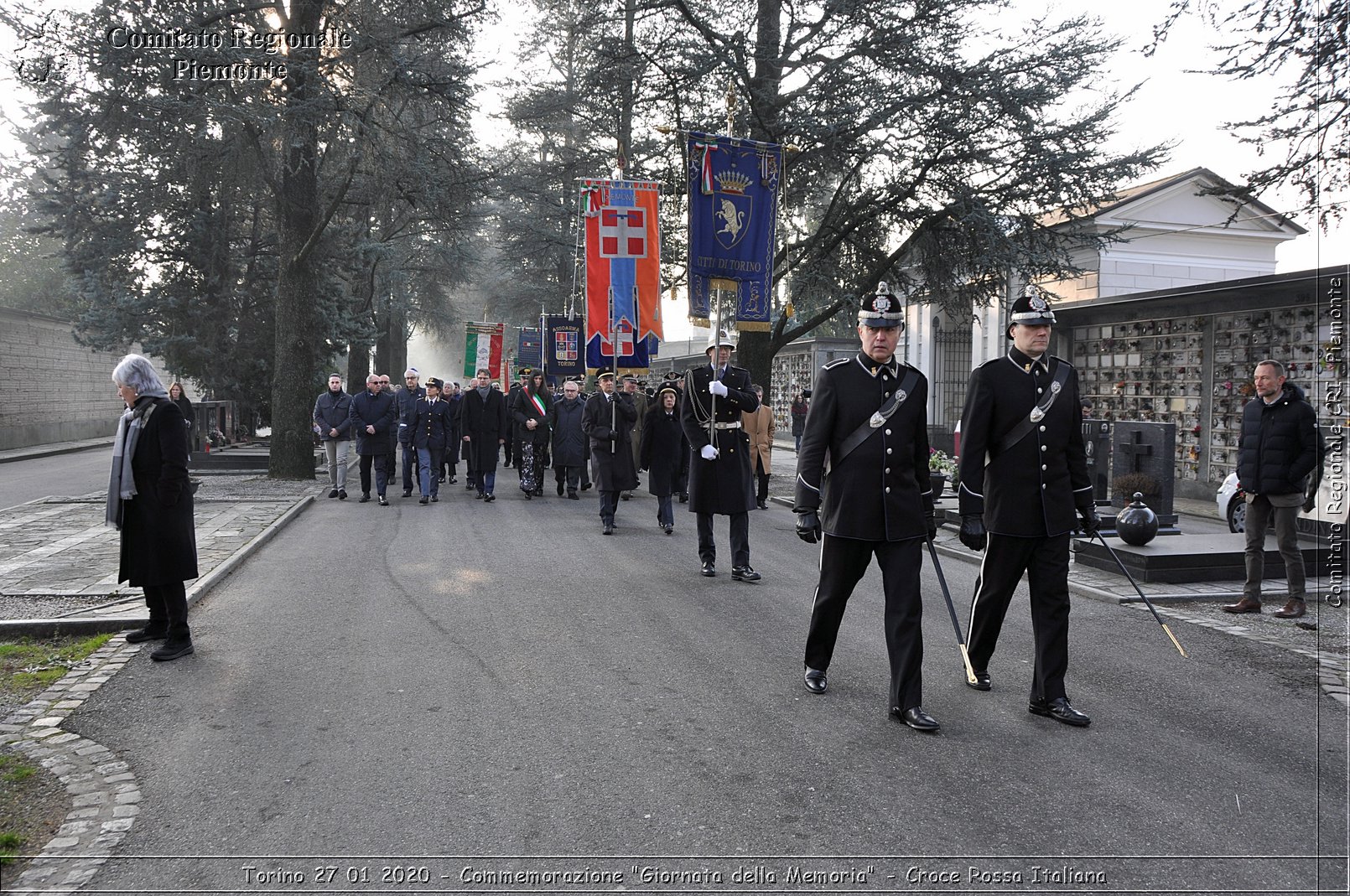 Torino 27 01 2020 - Commemorazione "Giornata della Memoria" - Croce Rossa Italiana