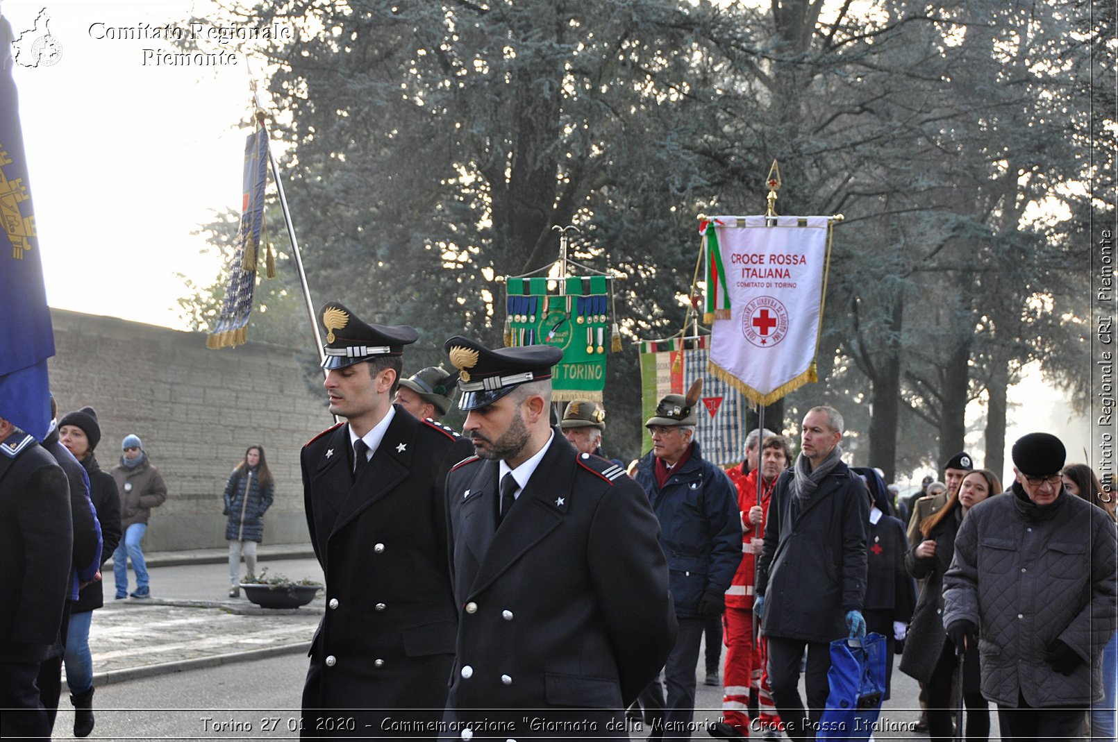 Torino 27 01 2020 - Commemorazione "Giornata della Memoria" - Croce Rossa Italiana