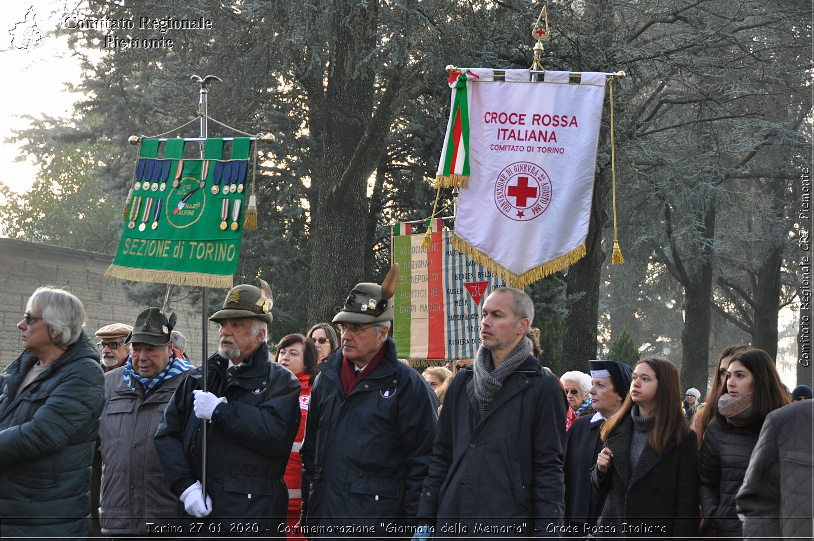 Torino 27 01 2020 - Commemorazione "Giornata della Memoria" - Croce Rossa Italiana