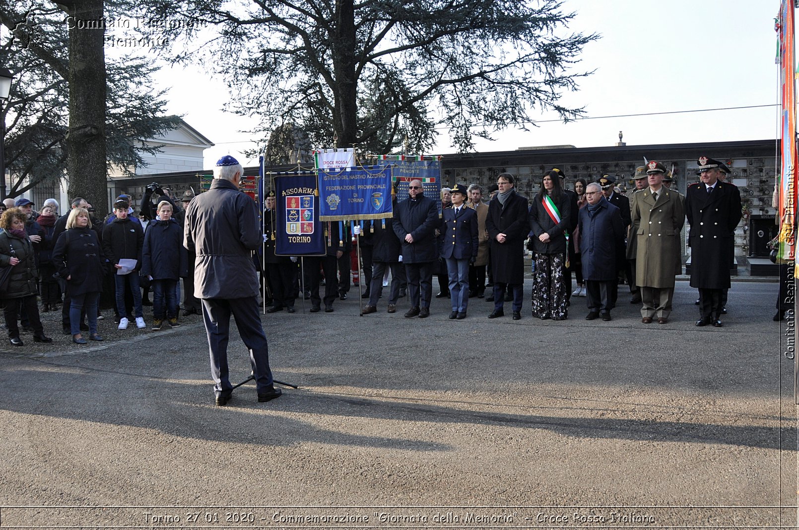 Torino 27 01 2020 - Commemorazione "Giornata della Memoria" - Croce Rossa Italiana