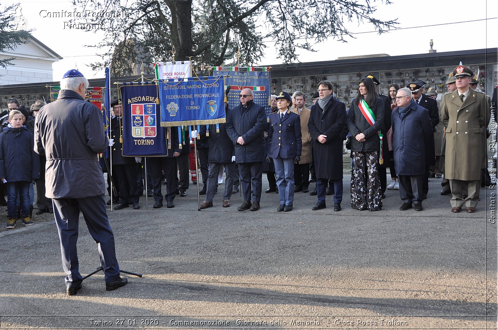 Torino 27 01 2020 - Commemorazione "Giornata della Memoria" - Croce Rossa Italiana