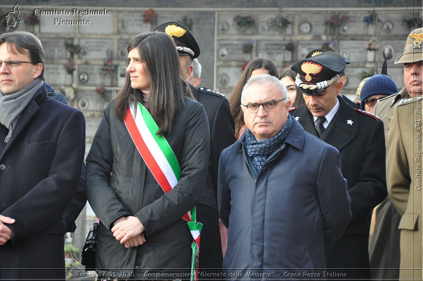 Torino 27 01 2020 - Commemorazione "Giornata della Memoria" - Croce Rossa Italiana