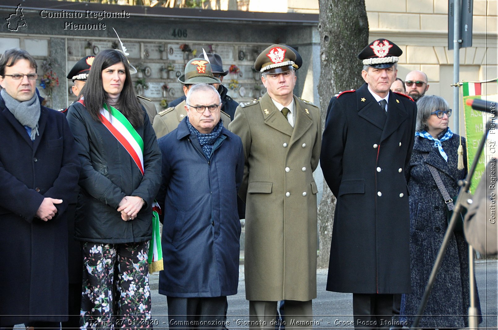 Torino 27 01 2020 - Commemorazione "Giornata della Memoria" - Croce Rossa Italiana