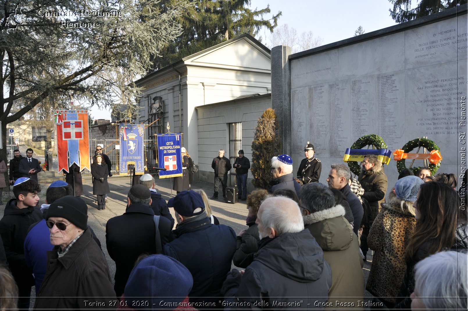 Torino 27 01 2020 - Commemorazione "Giornata della Memoria" - Croce Rossa Italiana