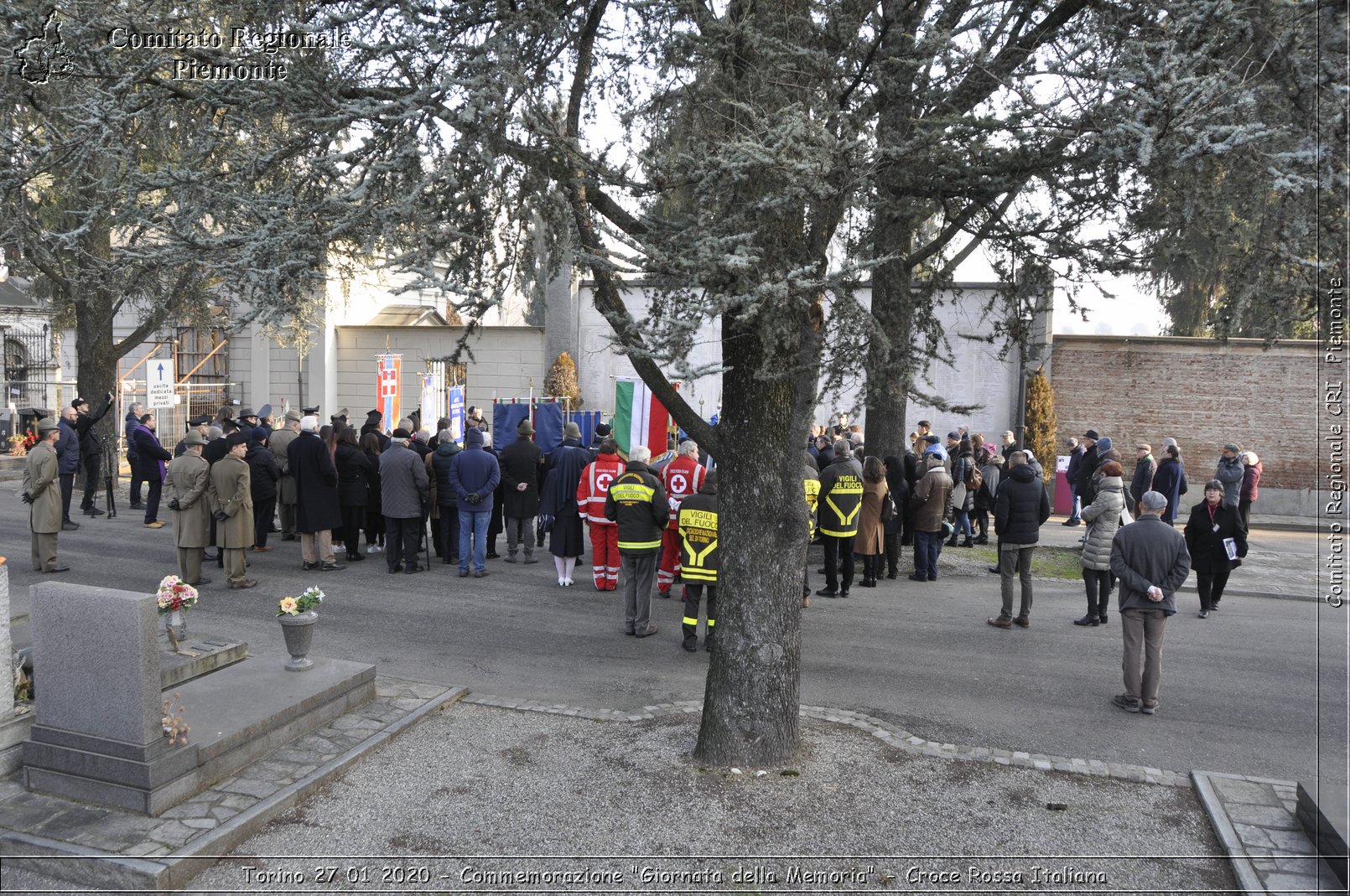 Torino 27 01 2020 - Commemorazione "Giornata della Memoria" - Croce Rossa Italiana