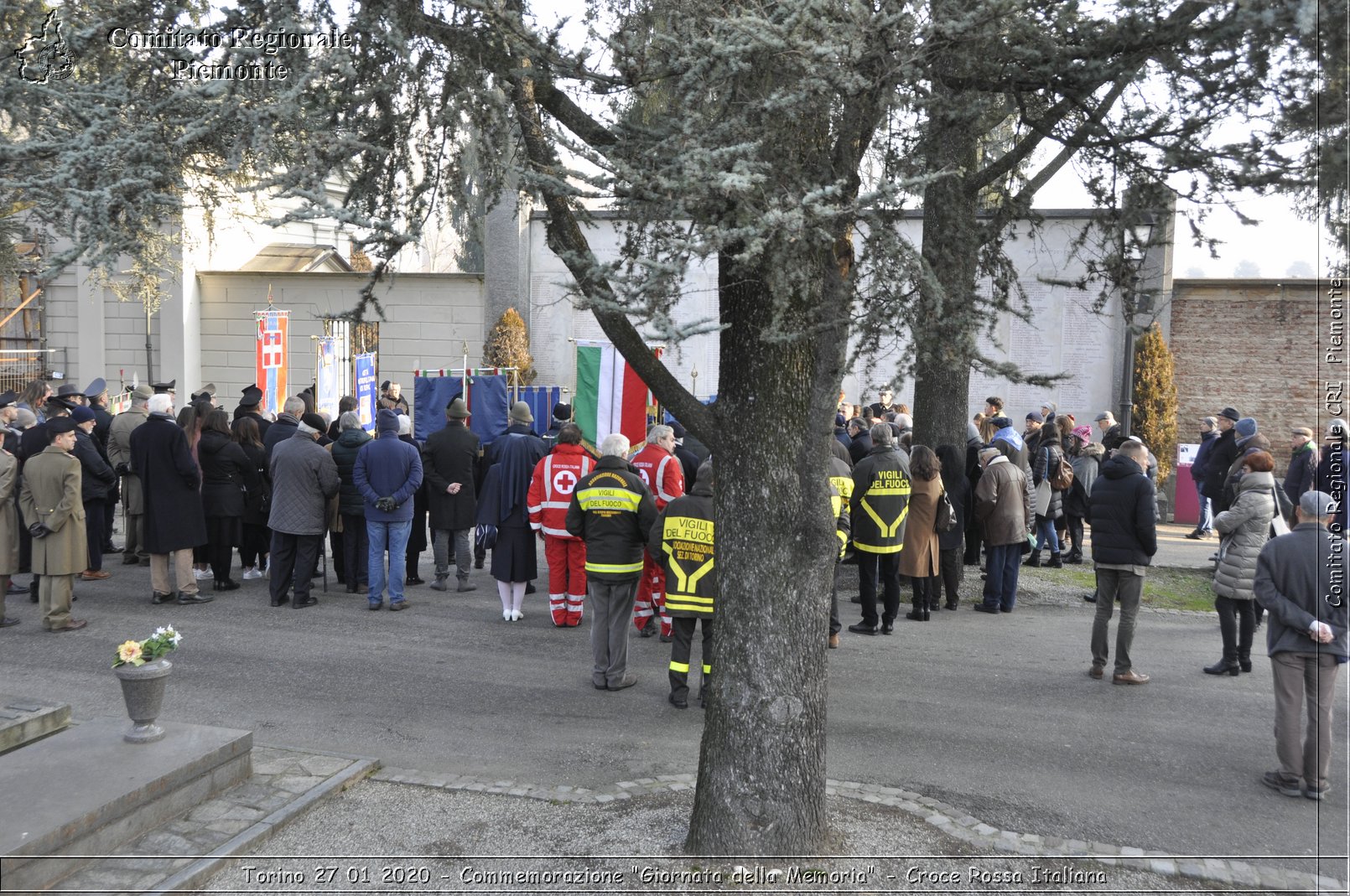 Torino 27 01 2020 - Commemorazione "Giornata della Memoria" - Croce Rossa Italiana