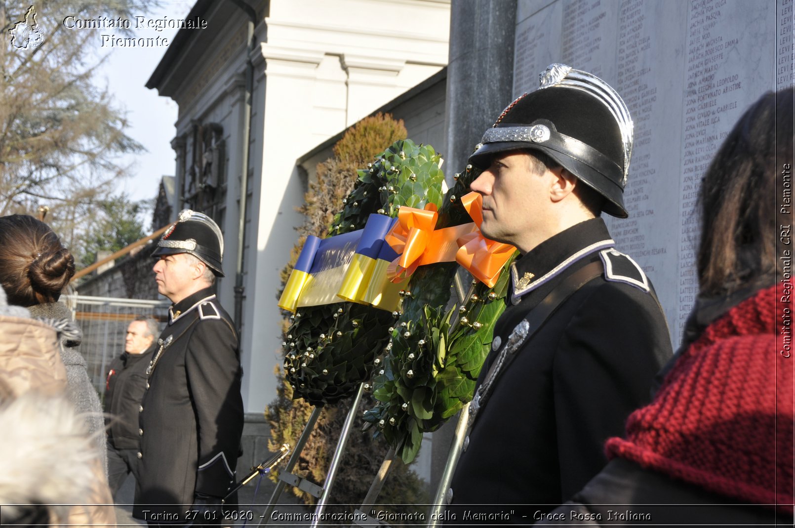 Torino 27 01 2020 - Commemorazione "Giornata della Memoria" - Croce Rossa Italiana