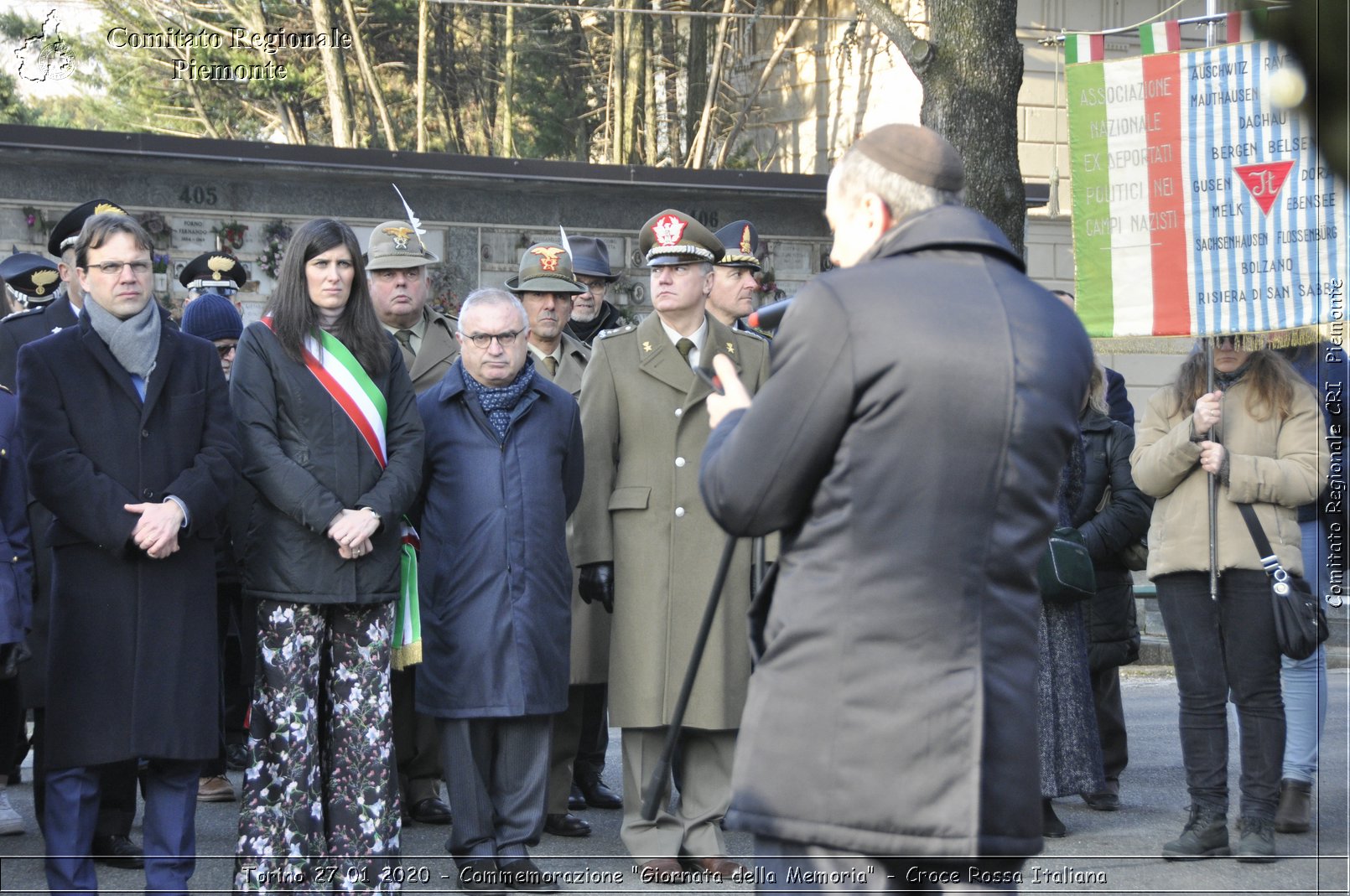 Torino 27 01 2020 - Commemorazione "Giornata della Memoria" - Croce Rossa Italiana