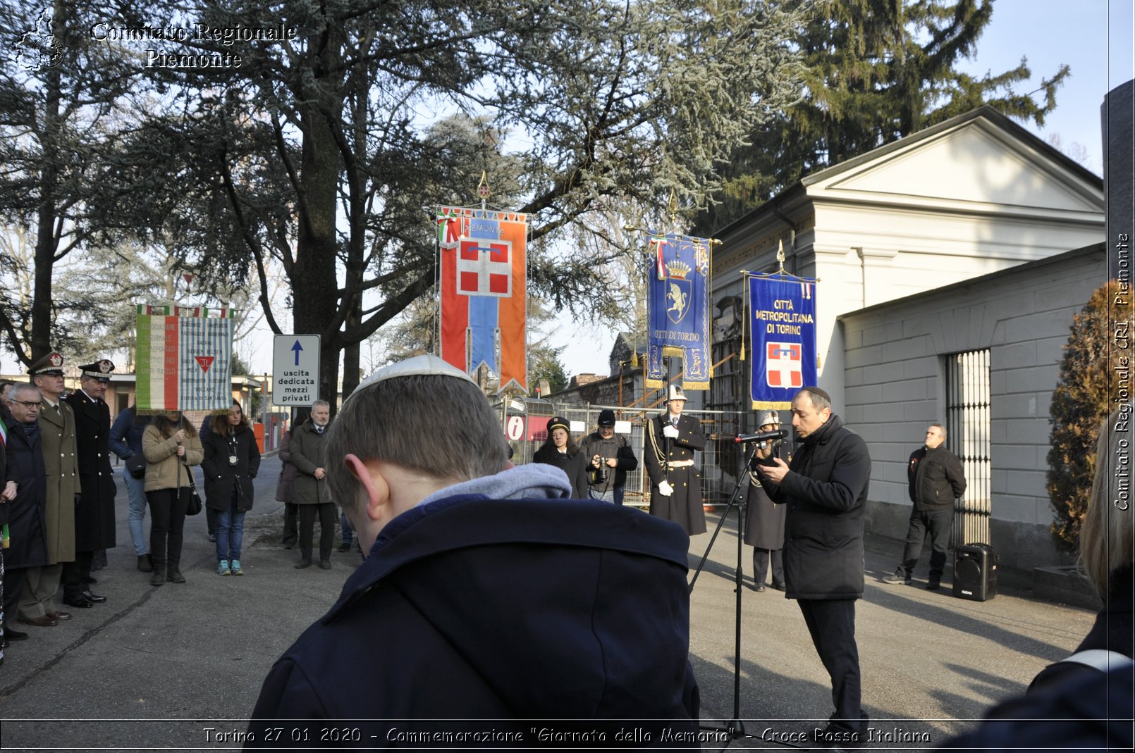 Torino 27 01 2020 - Commemorazione "Giornata della Memoria" - Croce Rossa Italiana