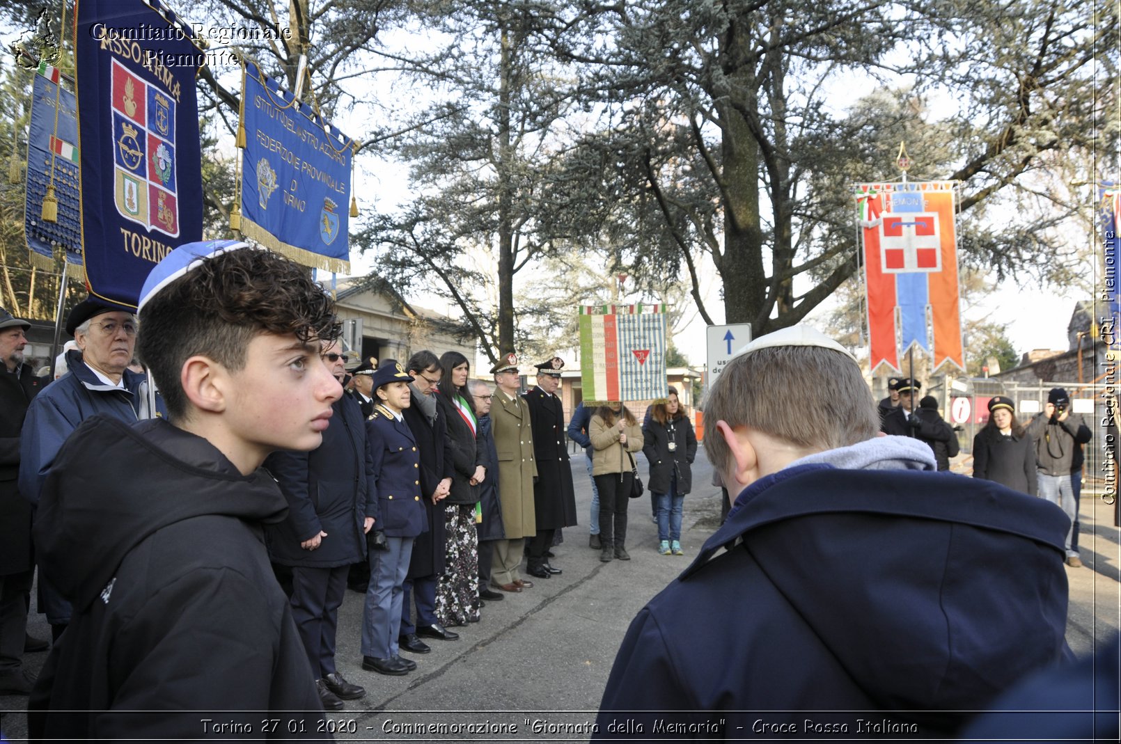 Torino 27 01 2020 - Commemorazione "Giornata della Memoria" - Croce Rossa Italiana