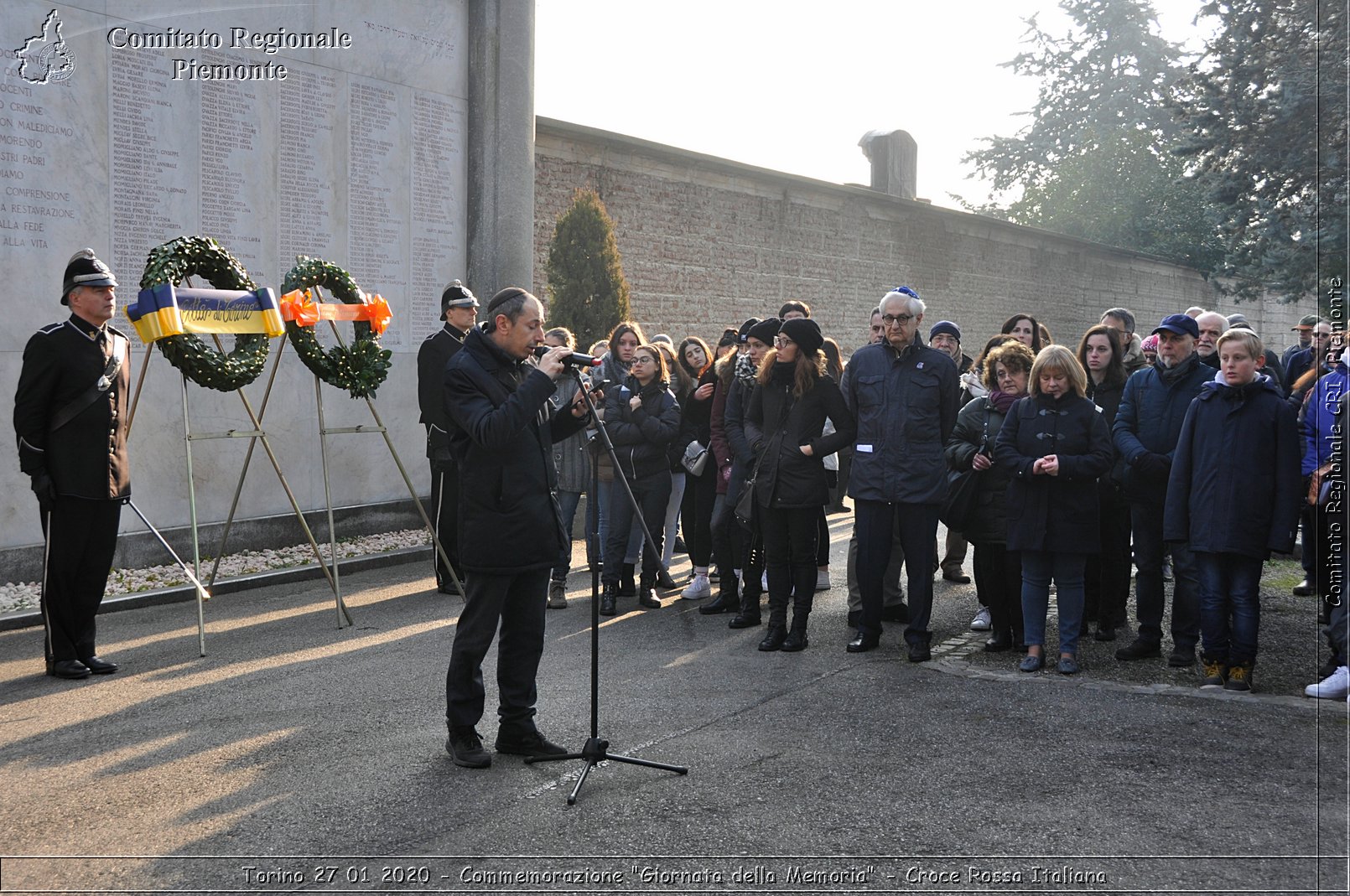 Torino 27 01 2020 - Commemorazione "Giornata della Memoria" - Croce Rossa Italiana