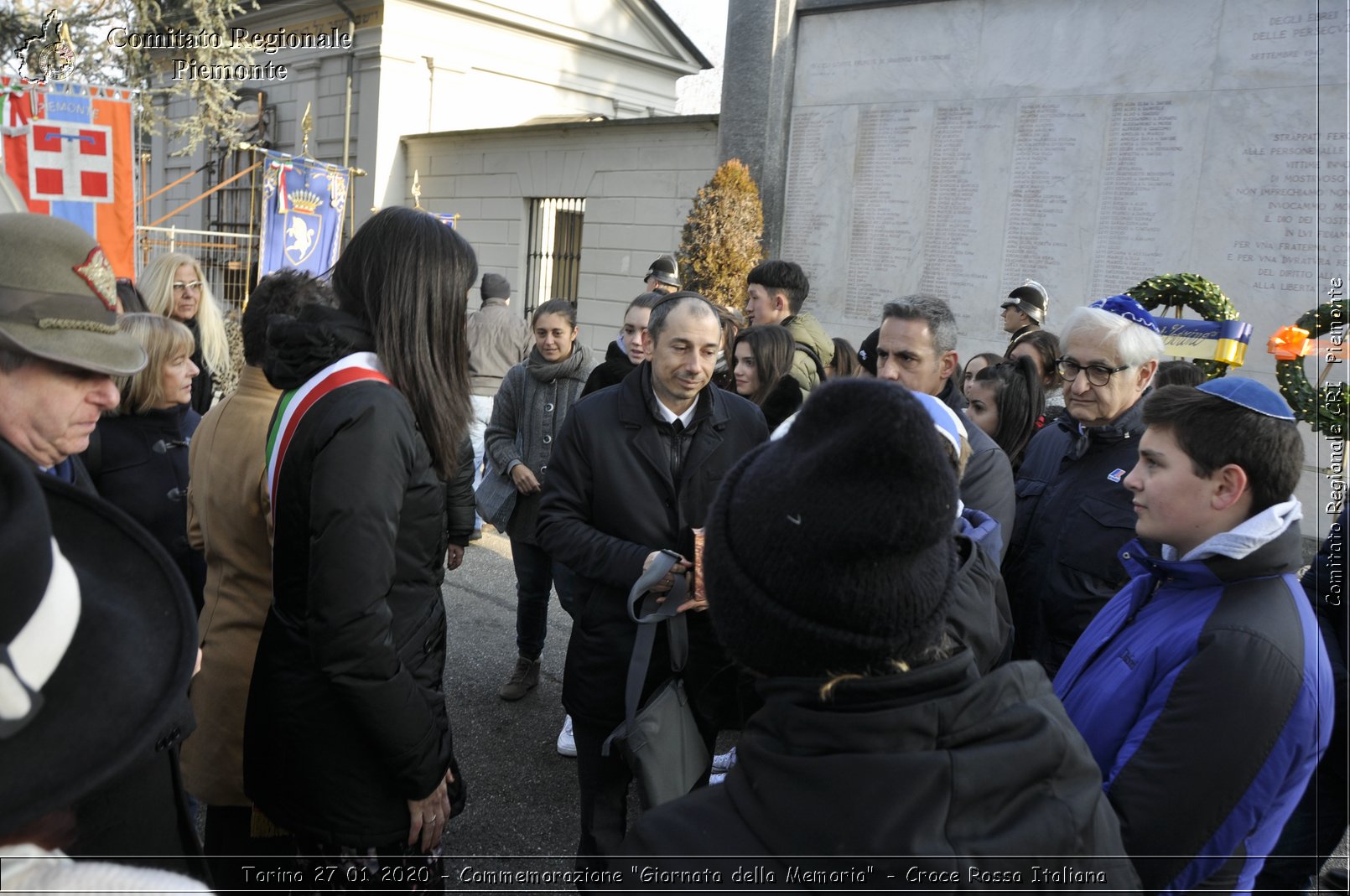 Torino 27 01 2020 - Commemorazione "Giornata della Memoria" - Croce Rossa Italiana