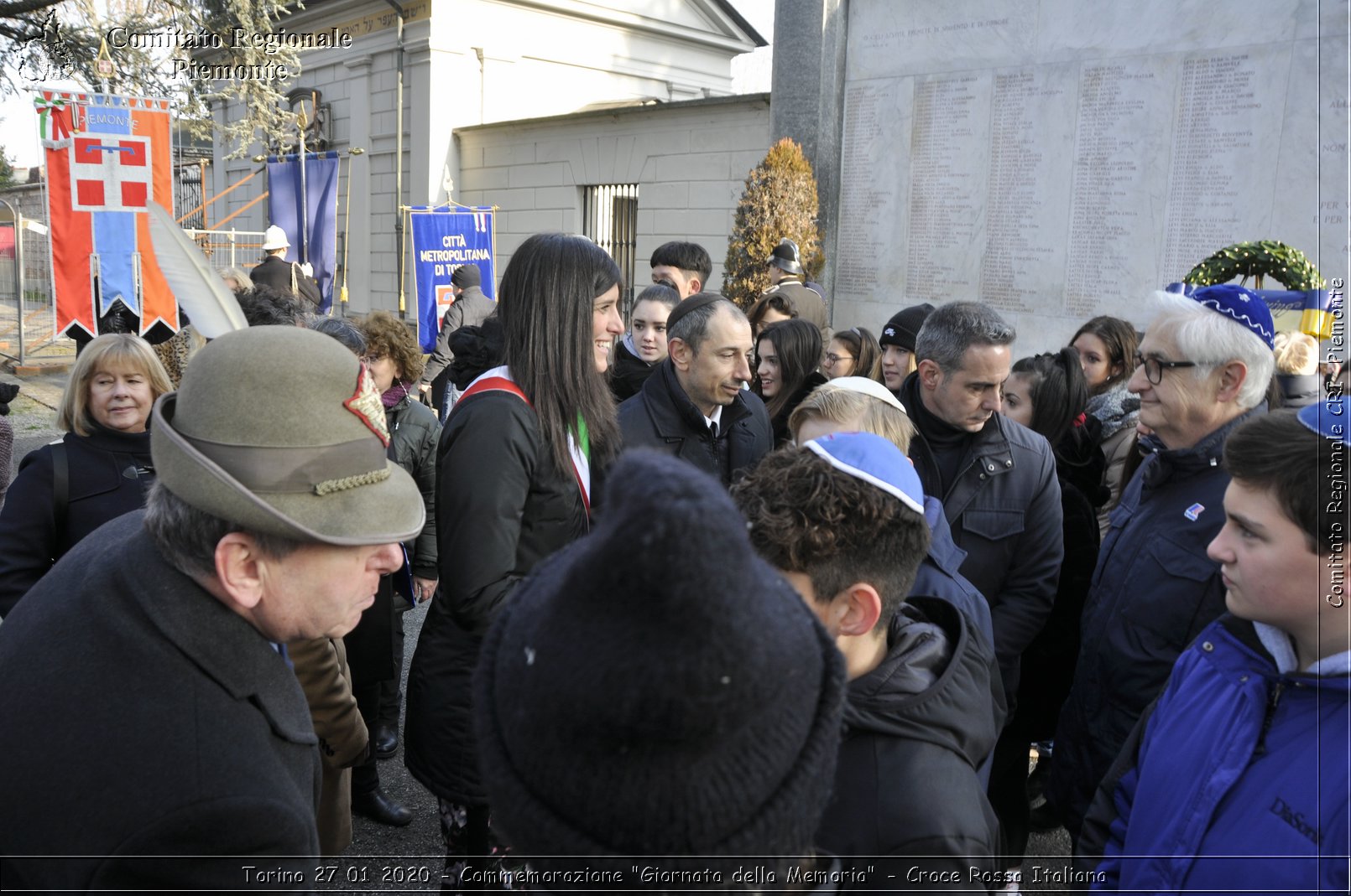 Torino 27 01 2020 - Commemorazione "Giornata della Memoria" - Croce Rossa Italiana