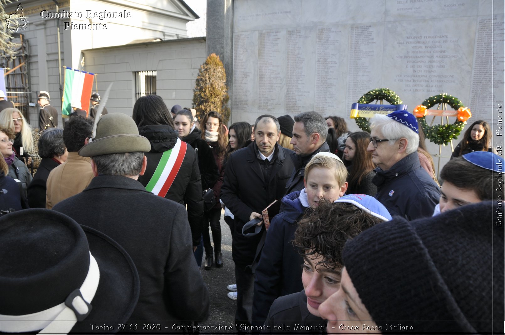 Torino 27 01 2020 - Commemorazione "Giornata della Memoria" - Croce Rossa Italiana