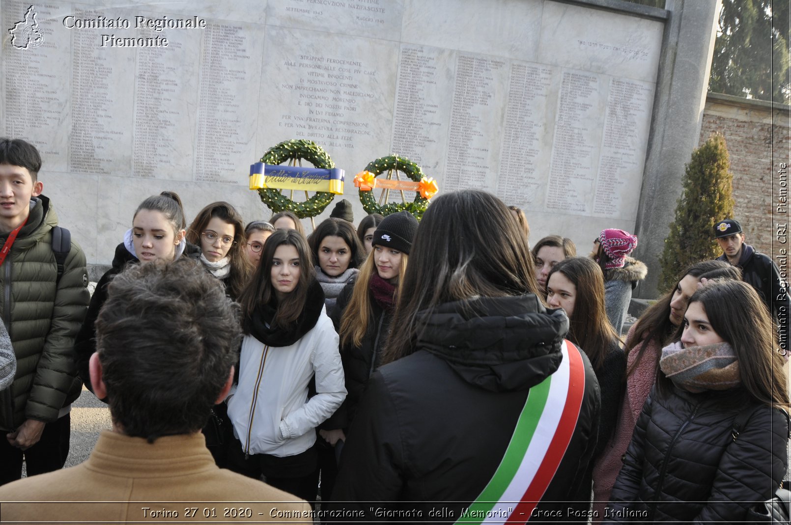 Torino 27 01 2020 - Commemorazione "Giornata della Memoria" - Croce Rossa Italiana