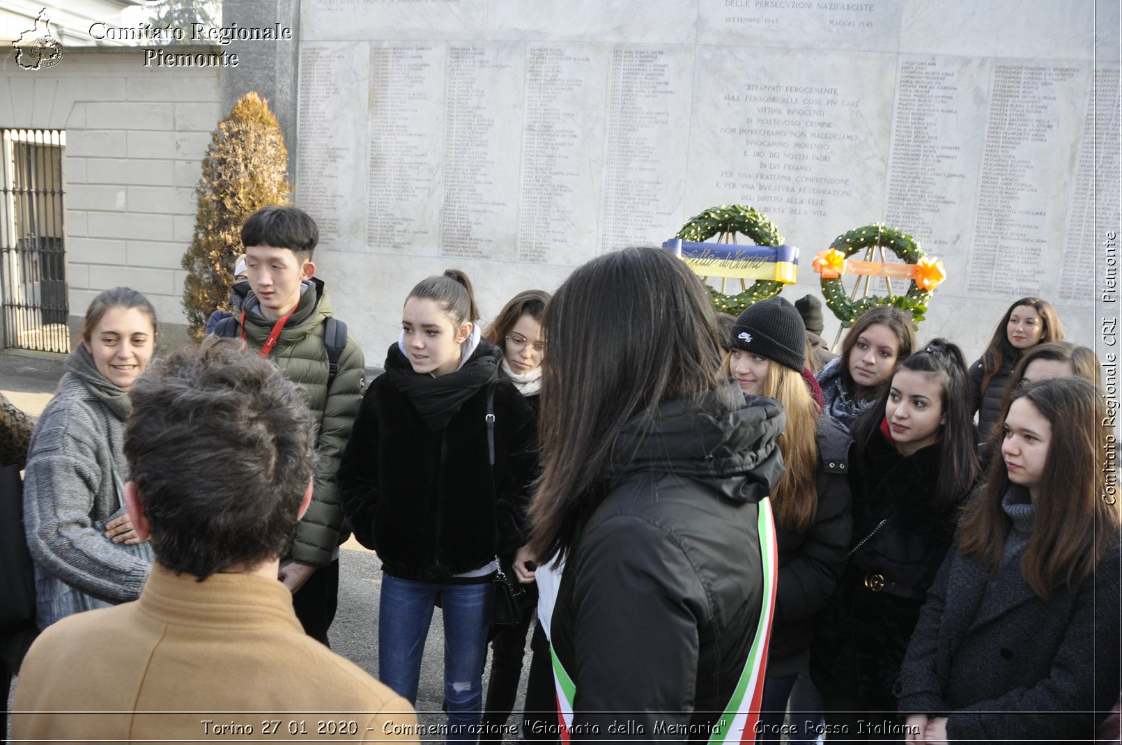 Torino 27 01 2020 - Commemorazione "Giornata della Memoria" - Croce Rossa Italiana