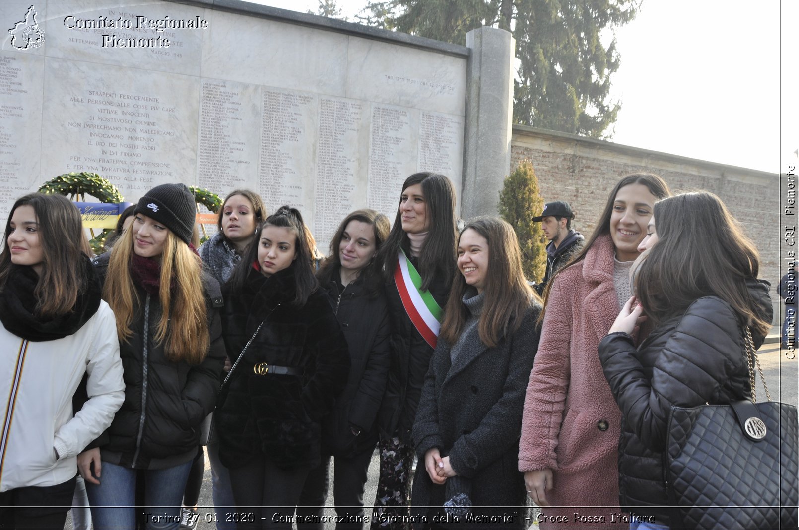 Torino 27 01 2020 - Commemorazione "Giornata della Memoria" - Croce Rossa Italiana