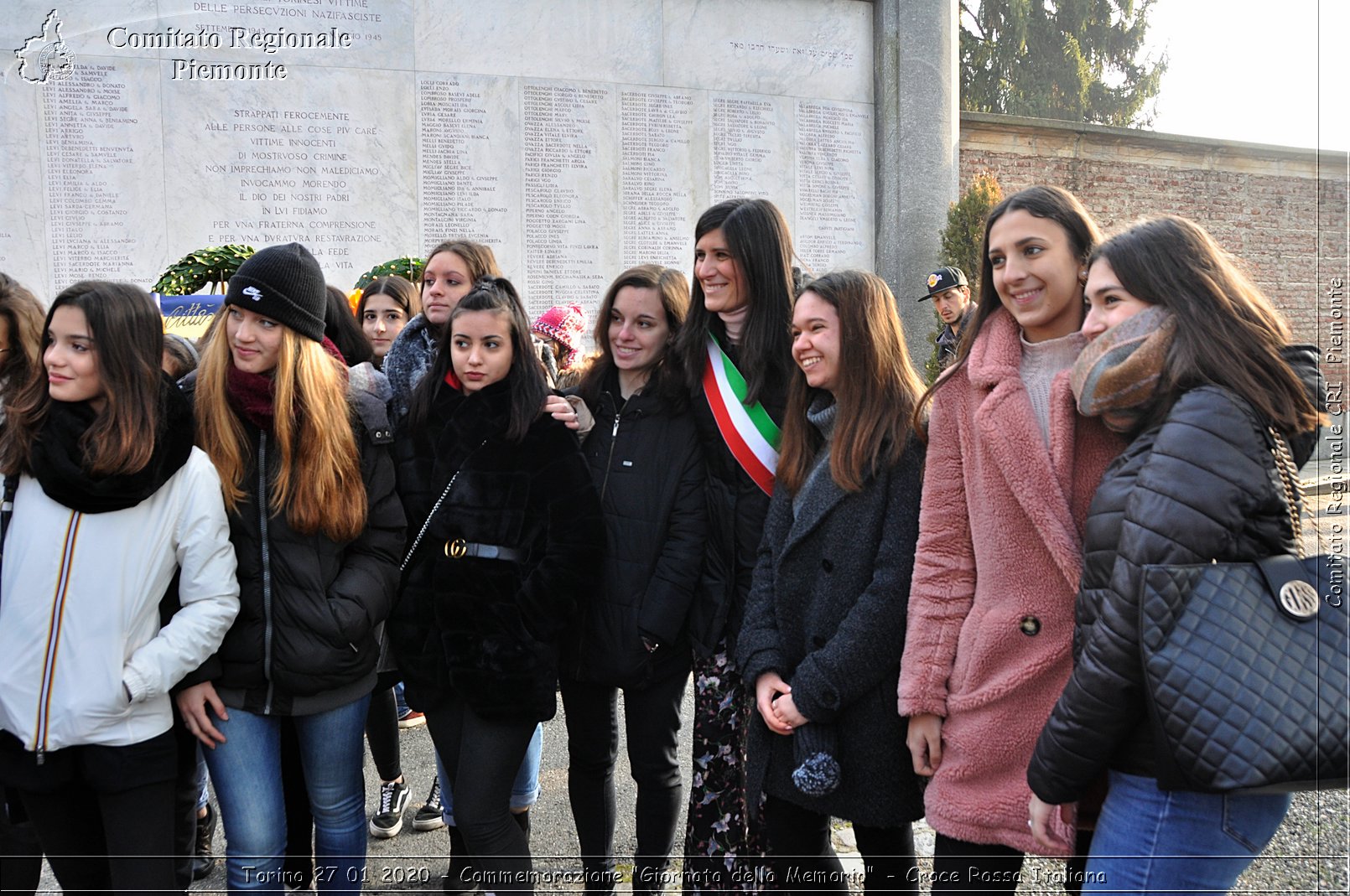 Torino 27 01 2020 - Commemorazione "Giornata della Memoria" - Croce Rossa Italiana