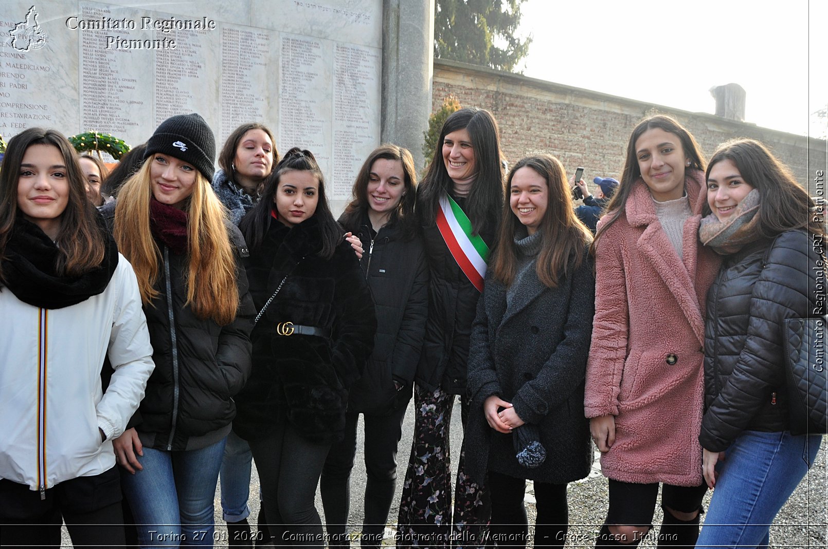 Torino 27 01 2020 - Commemorazione "Giornata della Memoria" - Croce Rossa Italiana