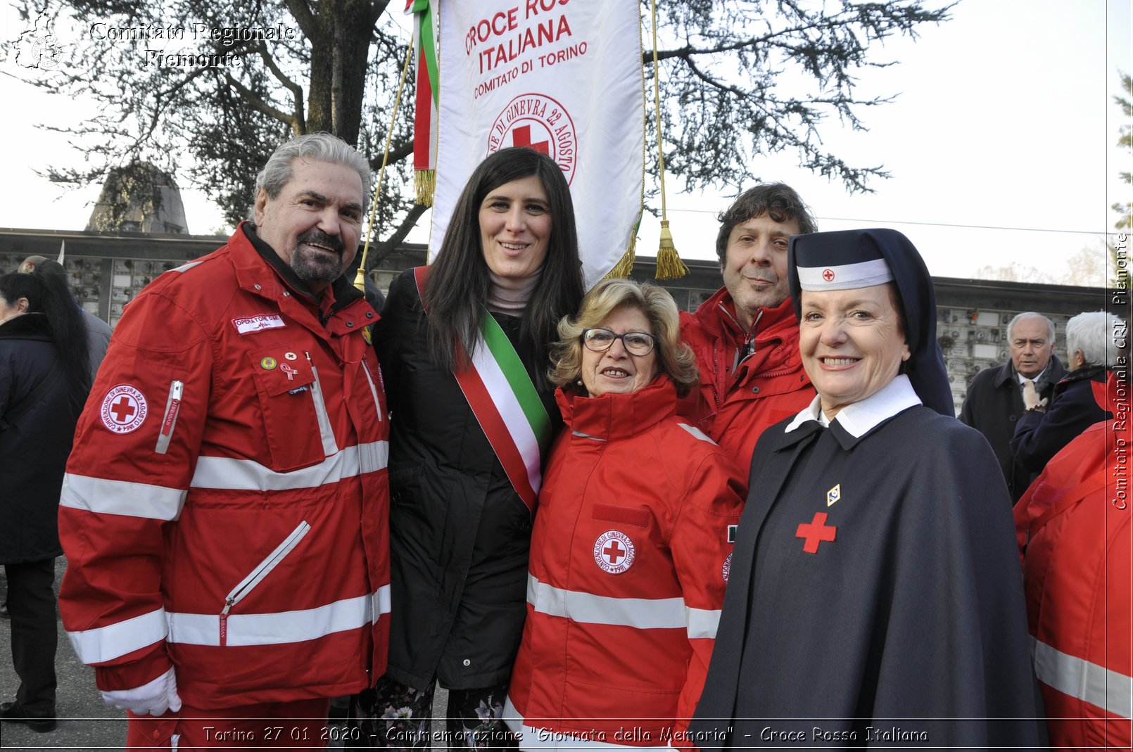 Torino 27 01 2020 - Commemorazione "Giornata della Memoria" - Croce Rossa Italiana