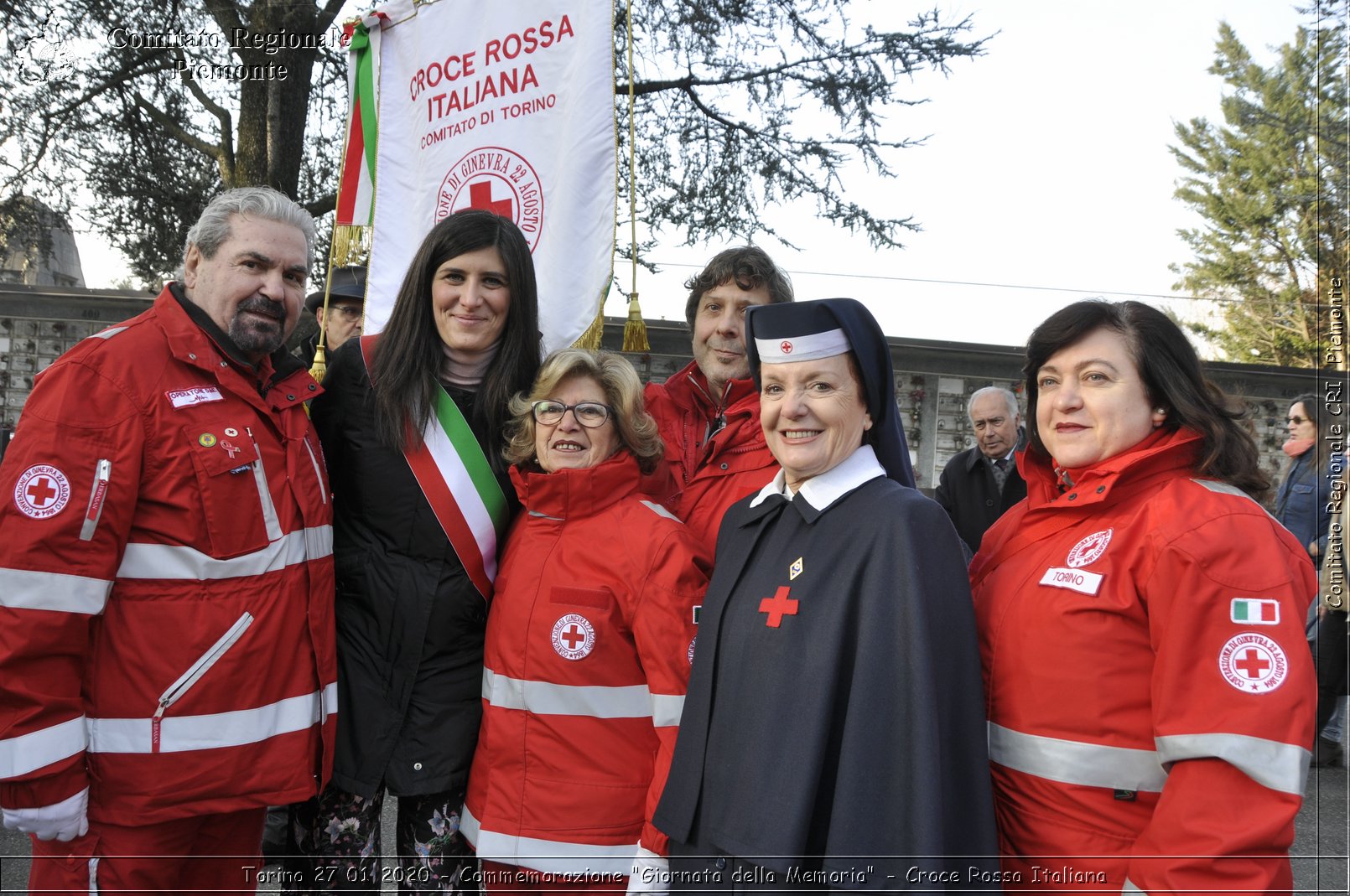 Torino 27 01 2020 - Commemorazione "Giornata della Memoria" - Croce Rossa Italiana