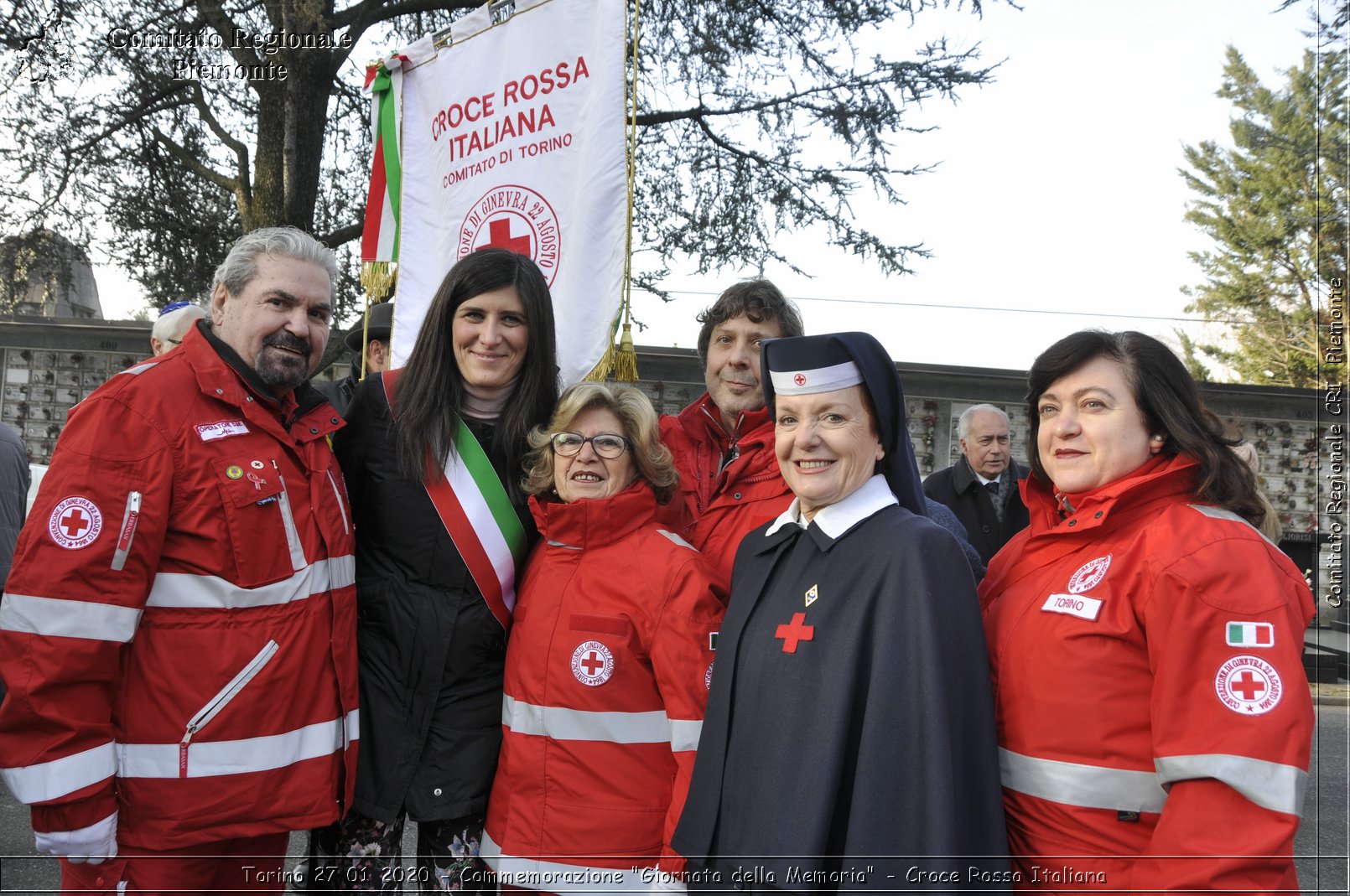 Torino 27 01 2020 - Commemorazione "Giornata della Memoria" - Croce Rossa Italiana