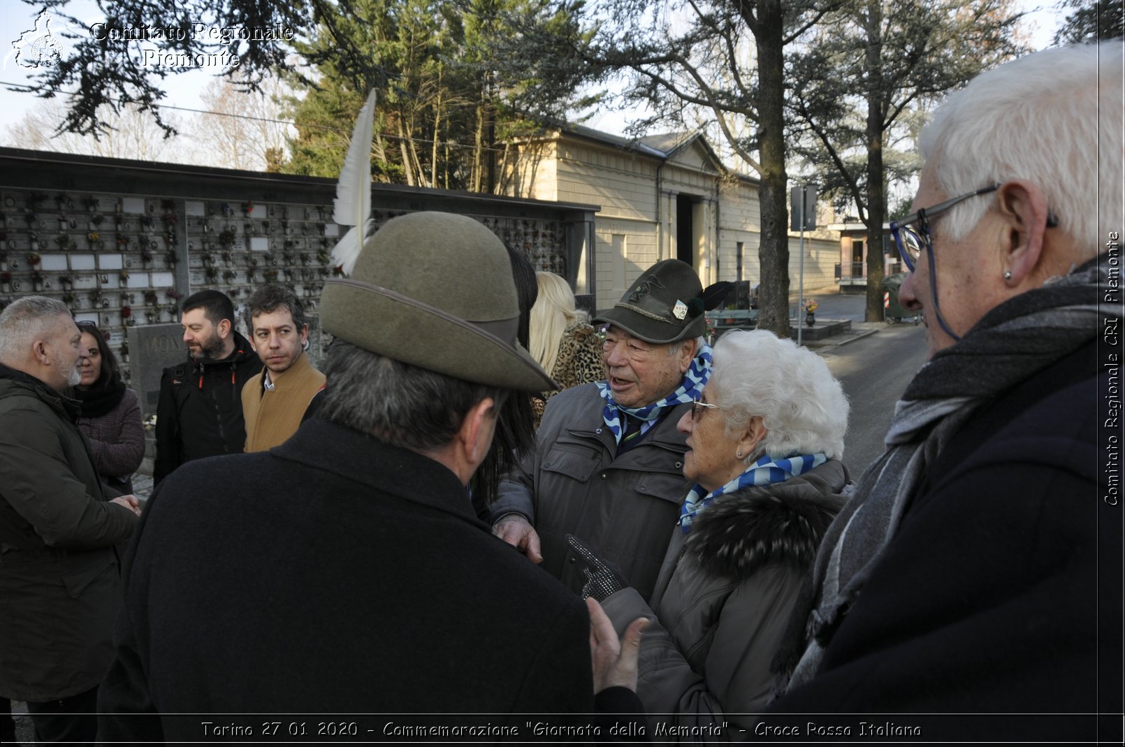 Torino 27 01 2020 - Commemorazione "Giornata della Memoria" - Croce Rossa Italiana