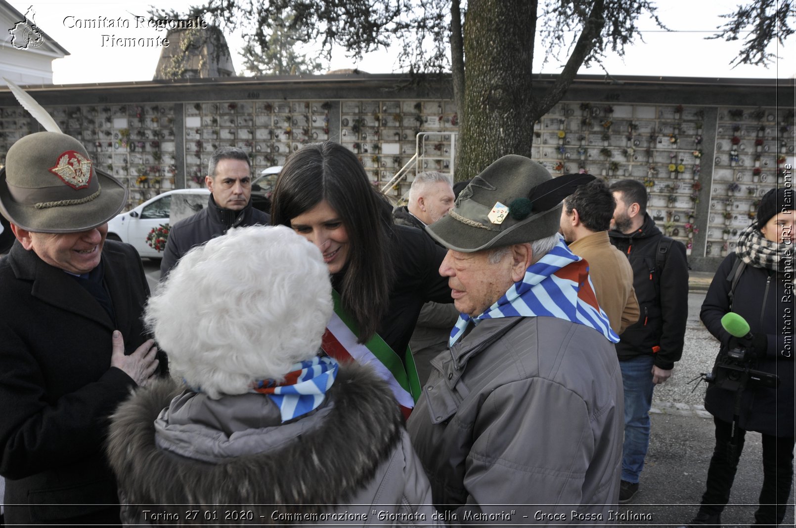 Torino 27 01 2020 - Commemorazione "Giornata della Memoria" - Croce Rossa Italiana