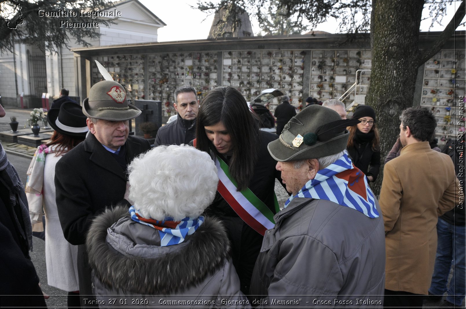 Torino 27 01 2020 - Commemorazione "Giornata della Memoria" - Croce Rossa Italiana