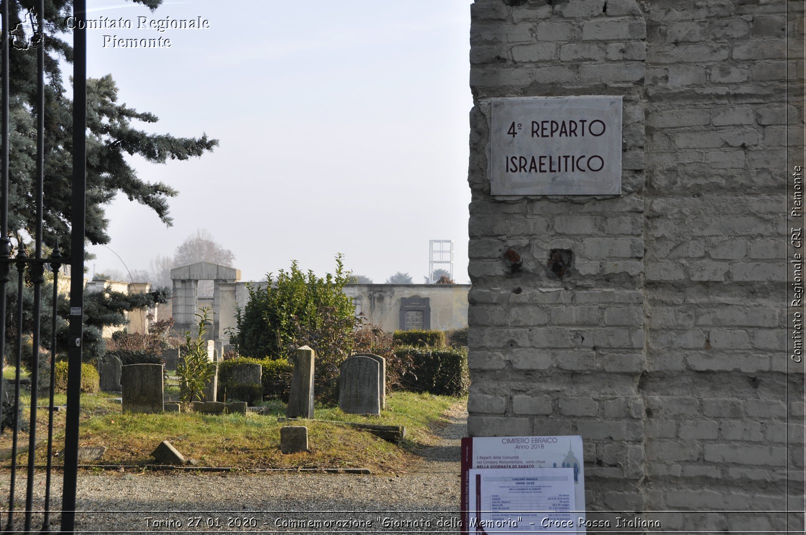 Torino 27 01 2020 - Commemorazione "Giornata della Memoria" - Croce Rossa Italiana