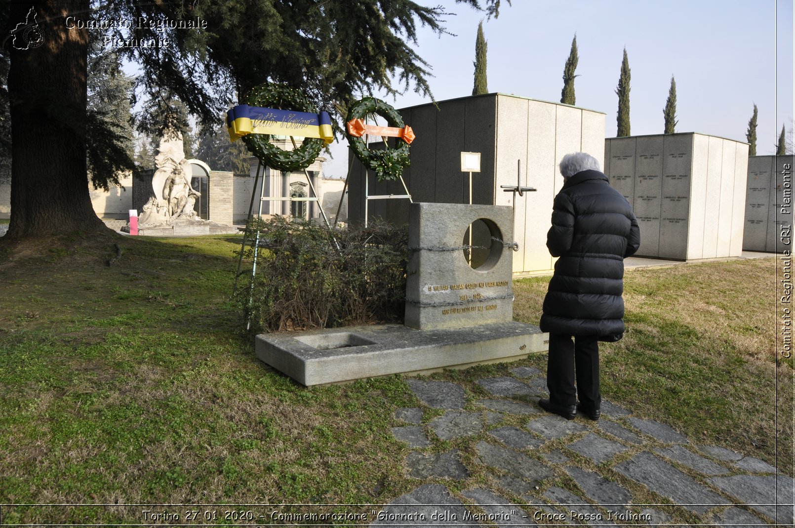 Torino 27 01 2020 - Commemorazione "Giornata della Memoria" - Croce Rossa Italiana