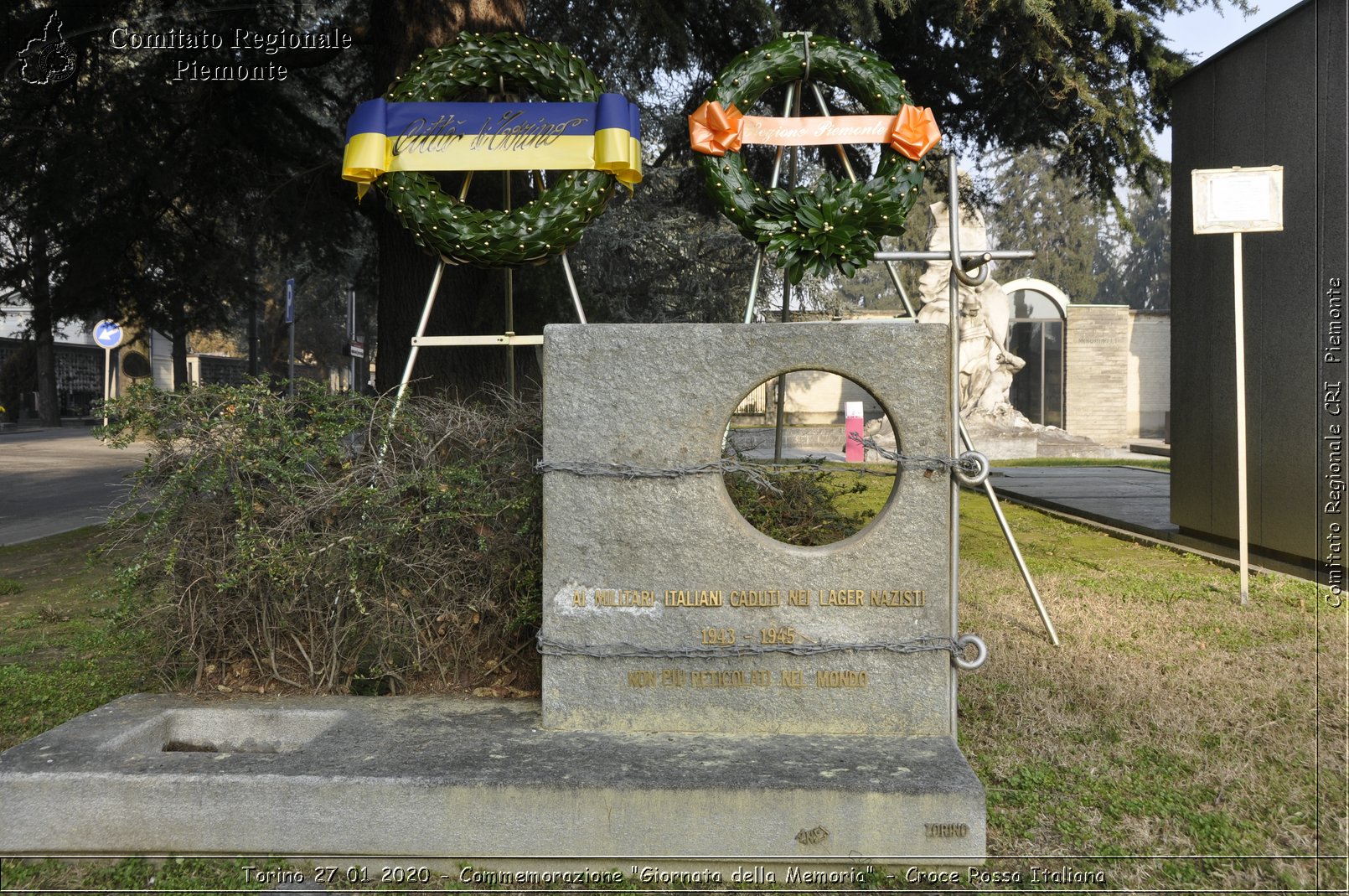 Torino 27 01 2020 - Commemorazione "Giornata della Memoria" - Croce Rossa Italiana