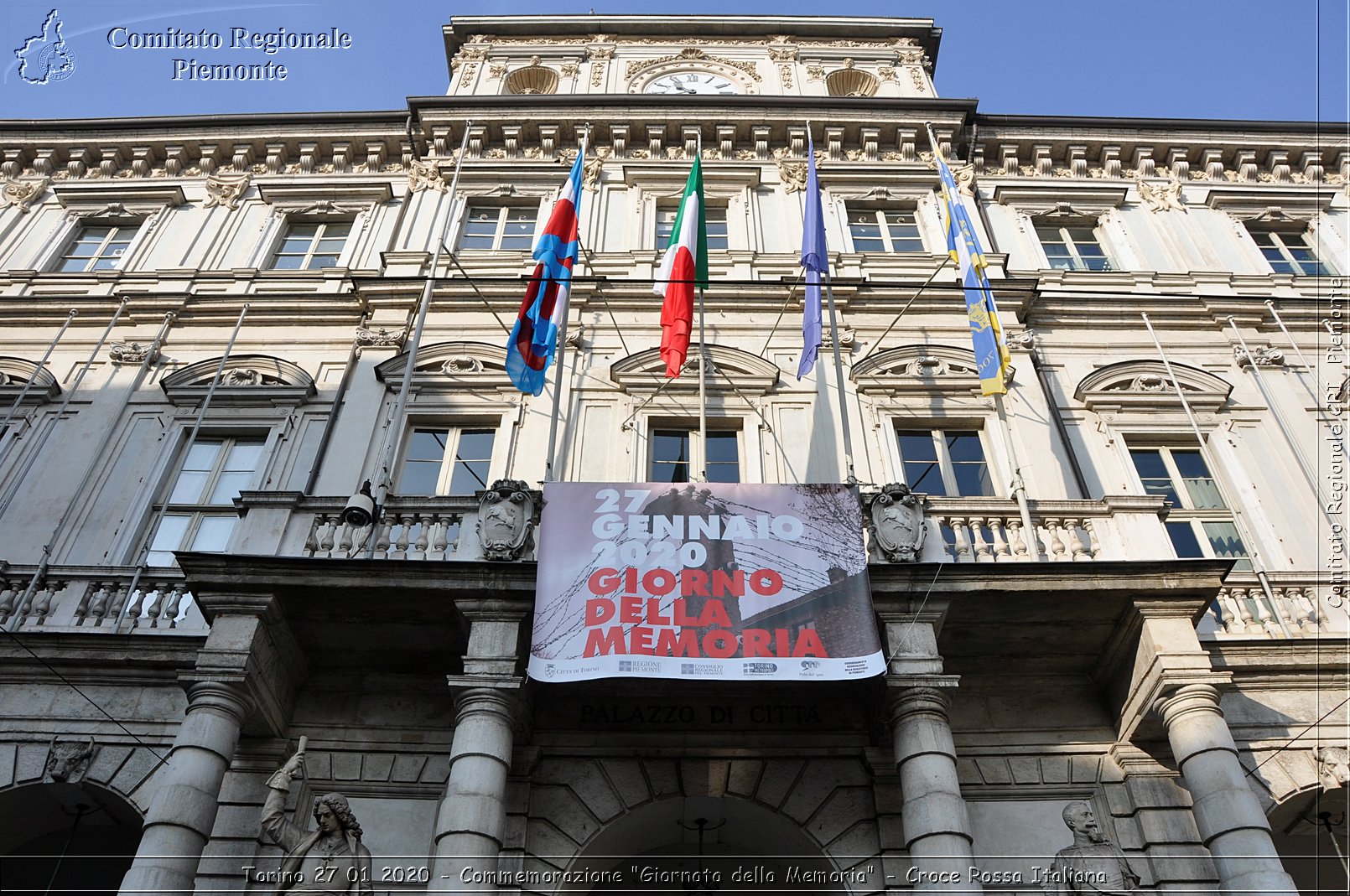 Torino 27 01 2020 - Commemorazione "Giornata della Memoria" - Croce Rossa Italiana