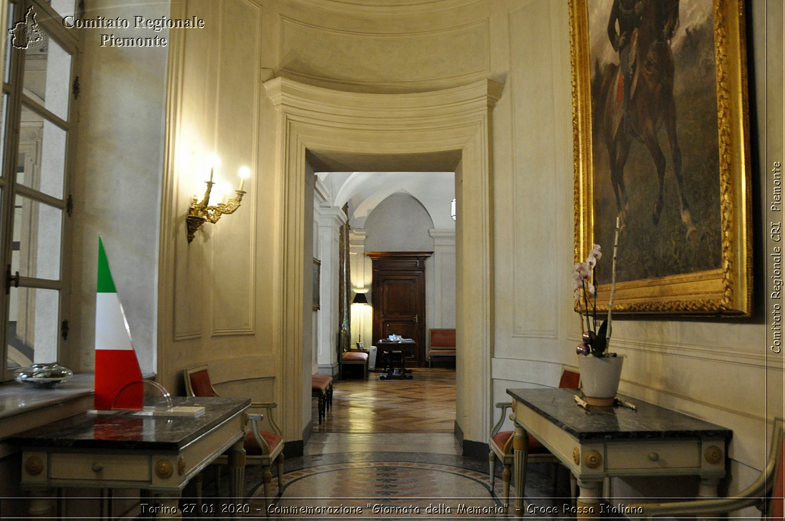 Torino 27 01 2020 - Commemorazione "Giornata della Memoria" - Croce Rossa Italiana