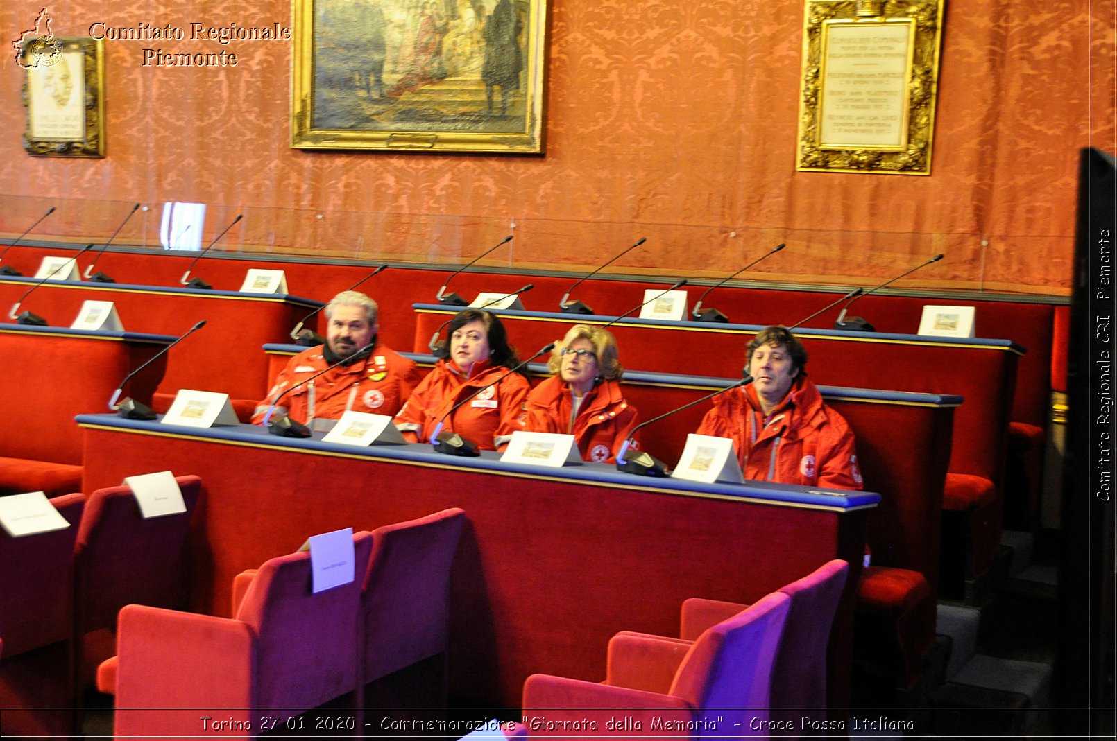 Torino 27 01 2020 - Commemorazione "Giornata della Memoria" - Croce Rossa Italiana