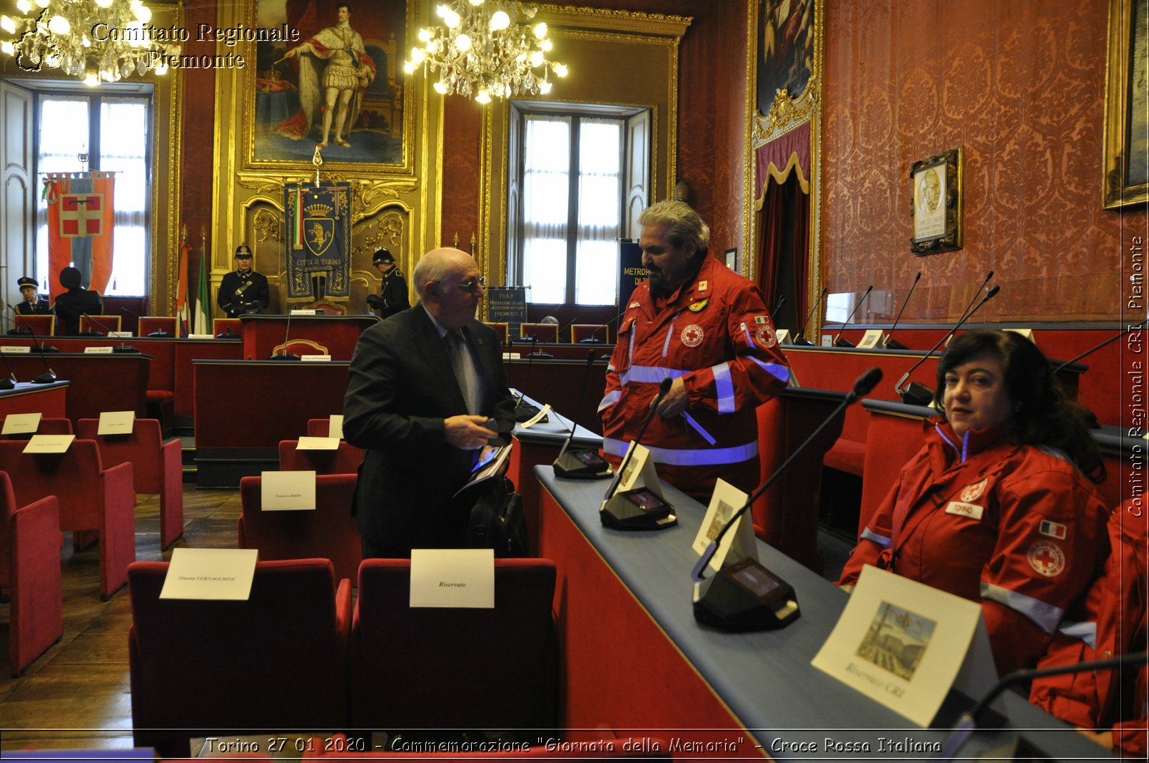 Torino 27 01 2020 - Commemorazione "Giornata della Memoria" - Croce Rossa Italiana