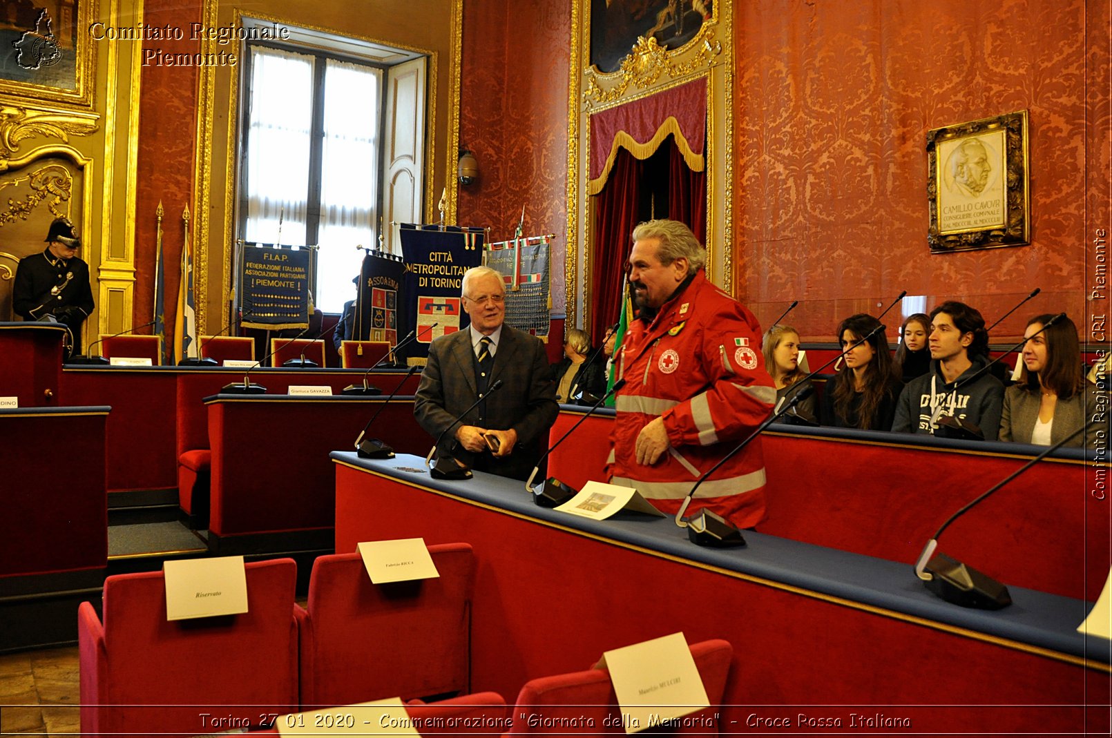 Torino 27 01 2020 - Commemorazione "Giornata della Memoria" - Croce Rossa Italiana