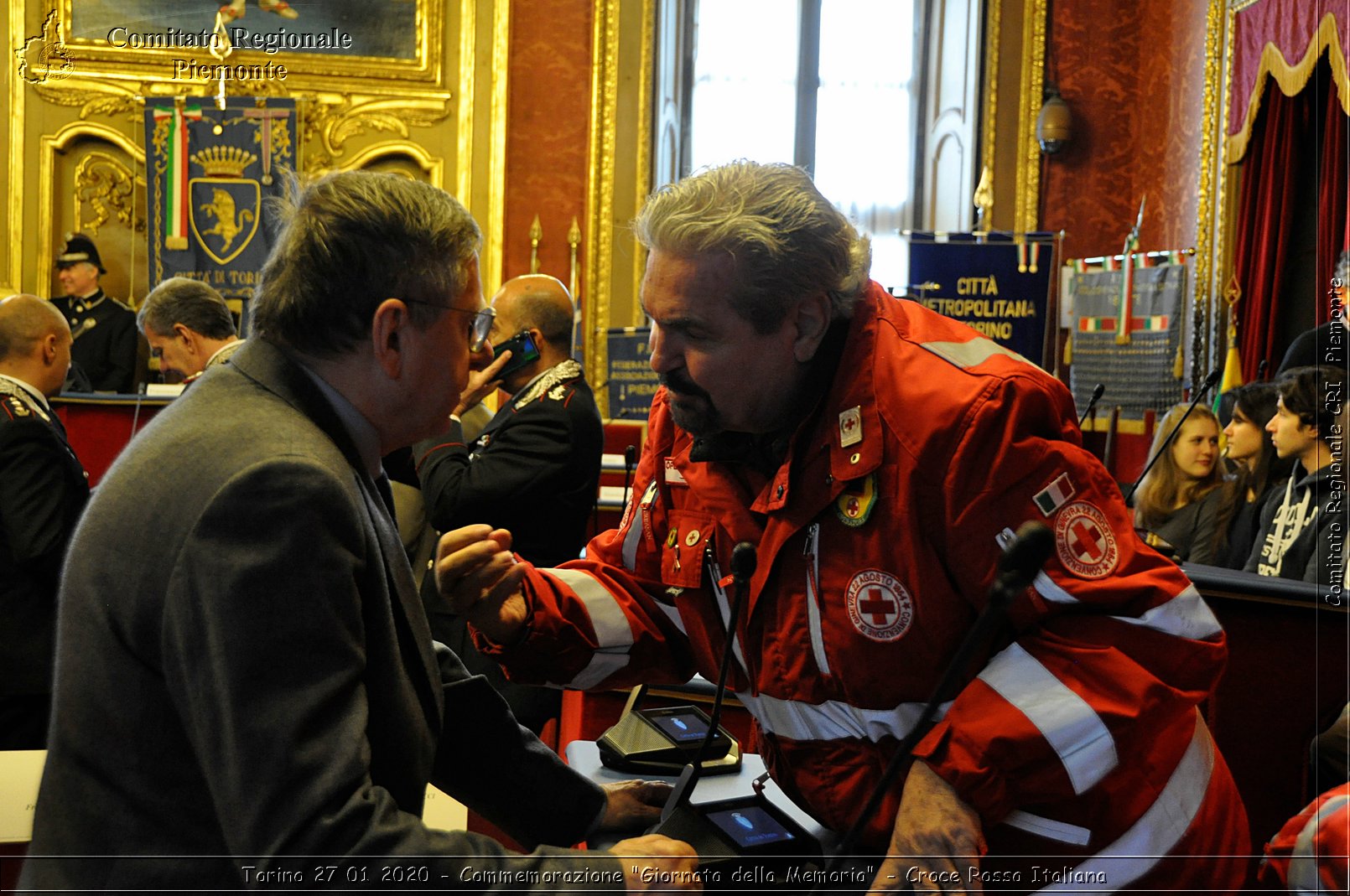 Torino 27 01 2020 - Commemorazione "Giornata della Memoria" - Croce Rossa Italiana