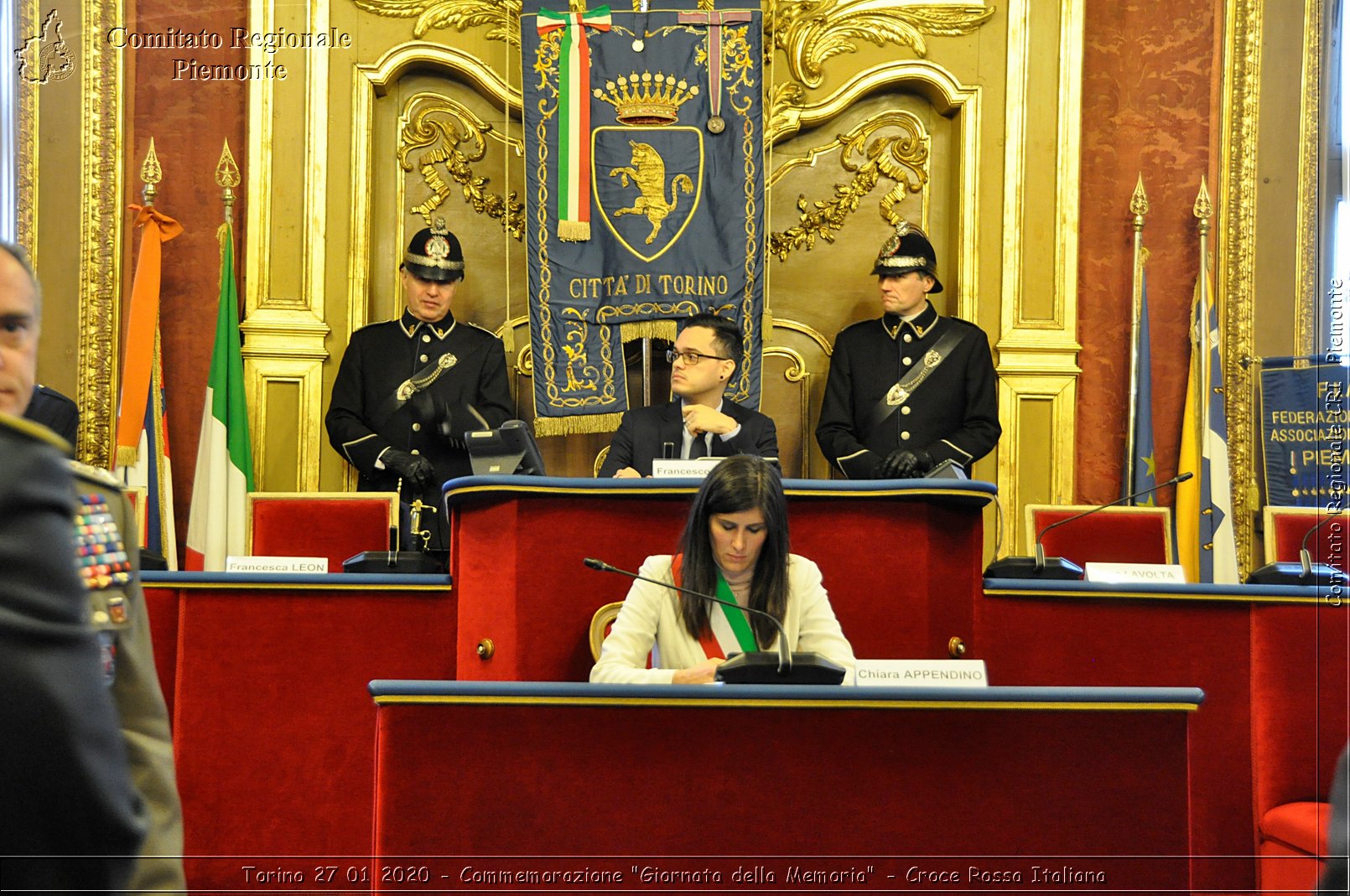 Torino 27 01 2020 - Commemorazione "Giornata della Memoria" - Croce Rossa Italiana