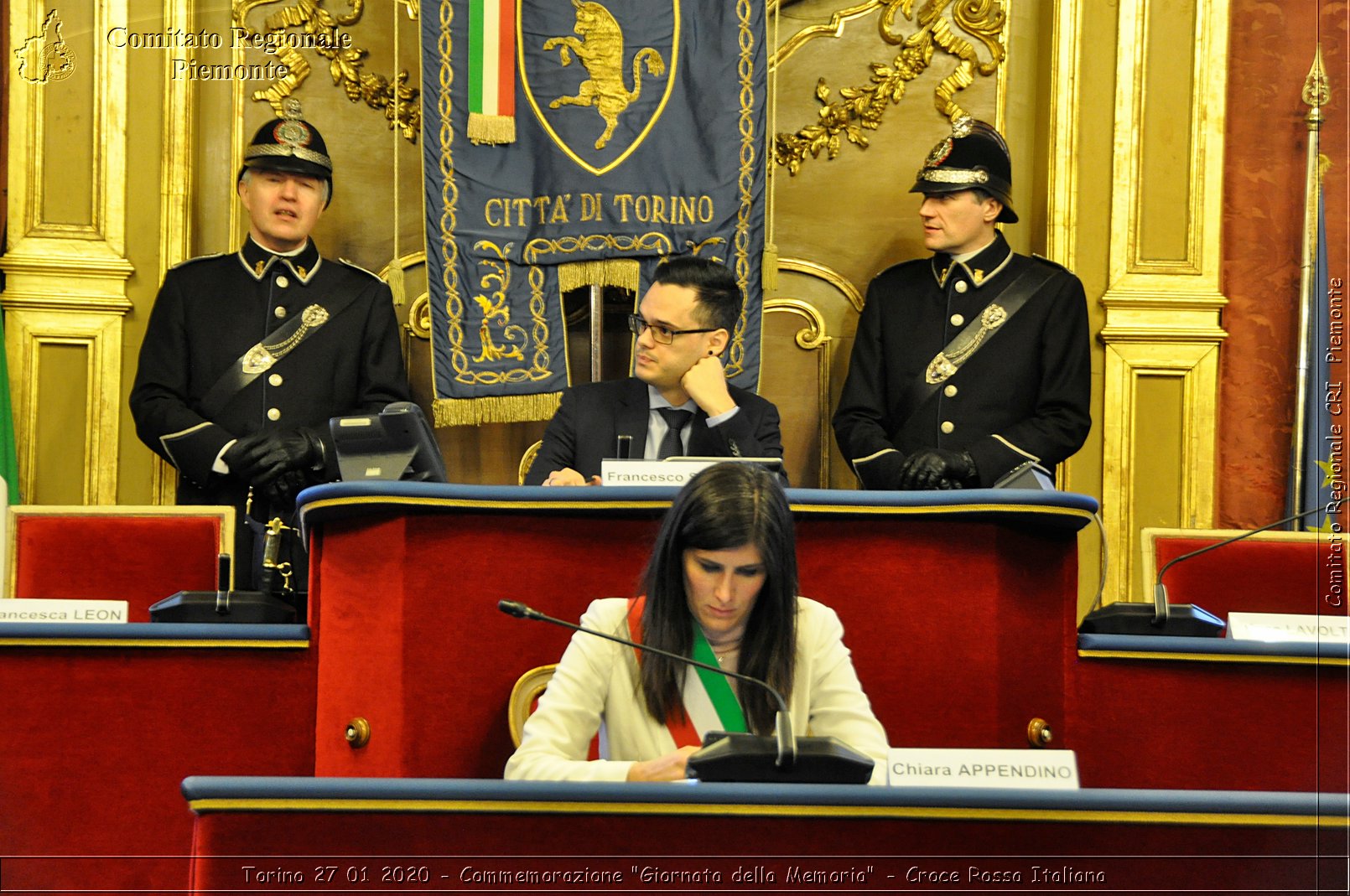 Torino 27 01 2020 - Commemorazione "Giornata della Memoria" - Croce Rossa Italiana