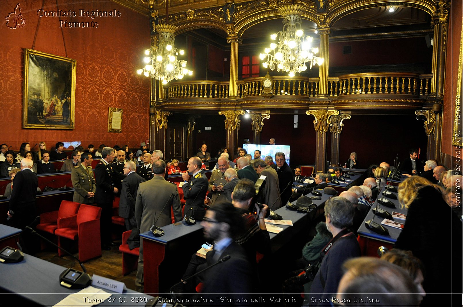 Torino 27 01 2020 - Commemorazione "Giornata della Memoria" - Croce Rossa Italiana