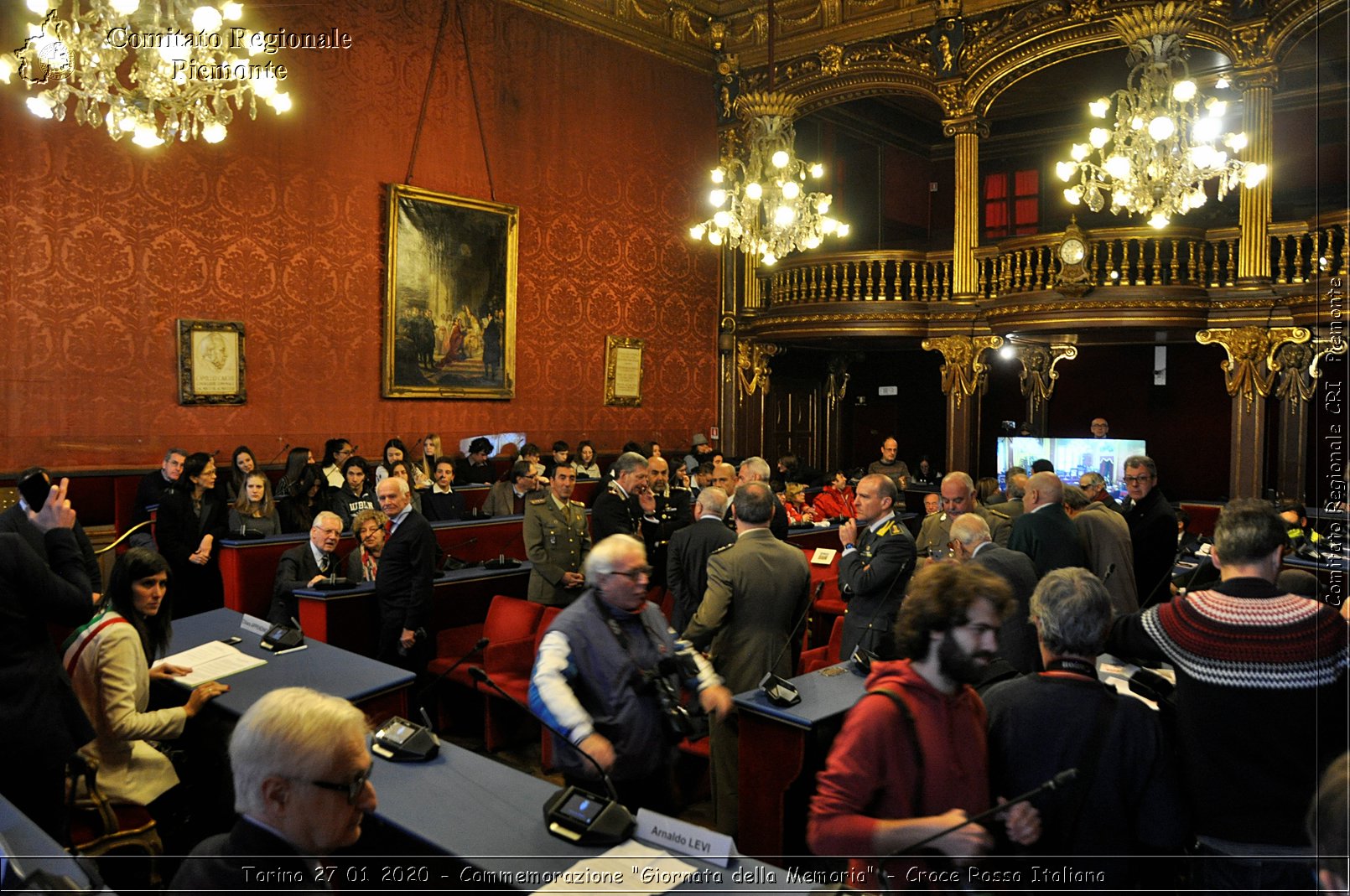 Torino 27 01 2020 - Commemorazione "Giornata della Memoria" - Croce Rossa Italiana