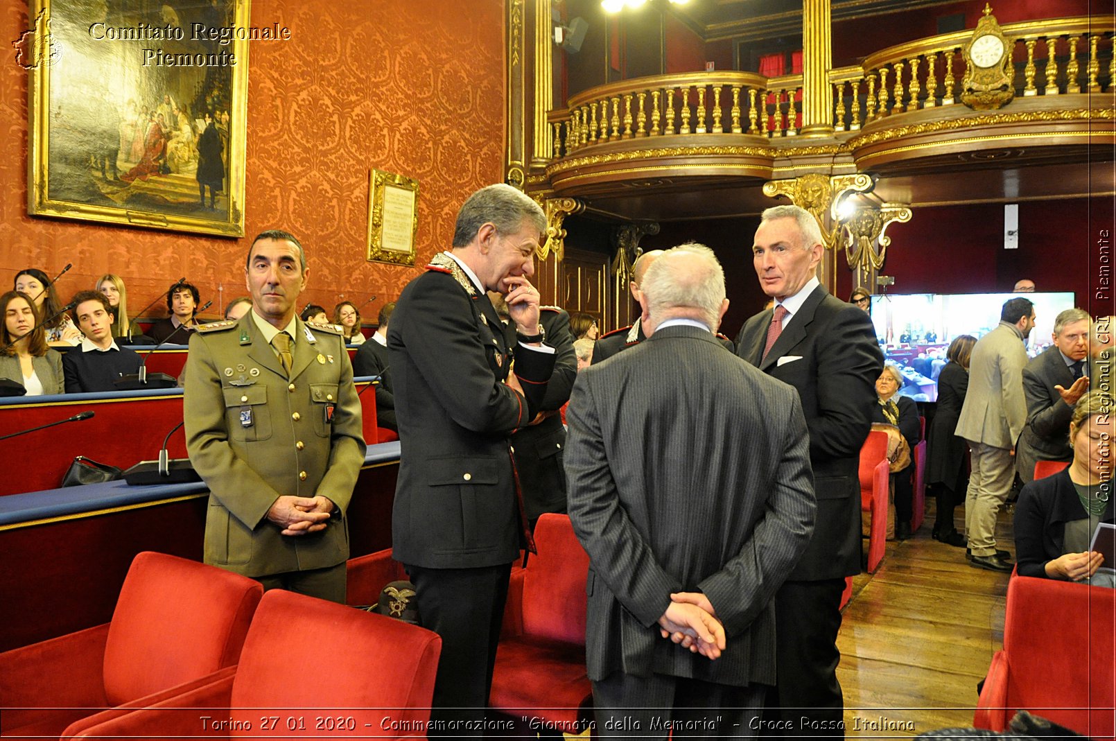 Torino 27 01 2020 - Commemorazione "Giornata della Memoria" - Croce Rossa Italiana