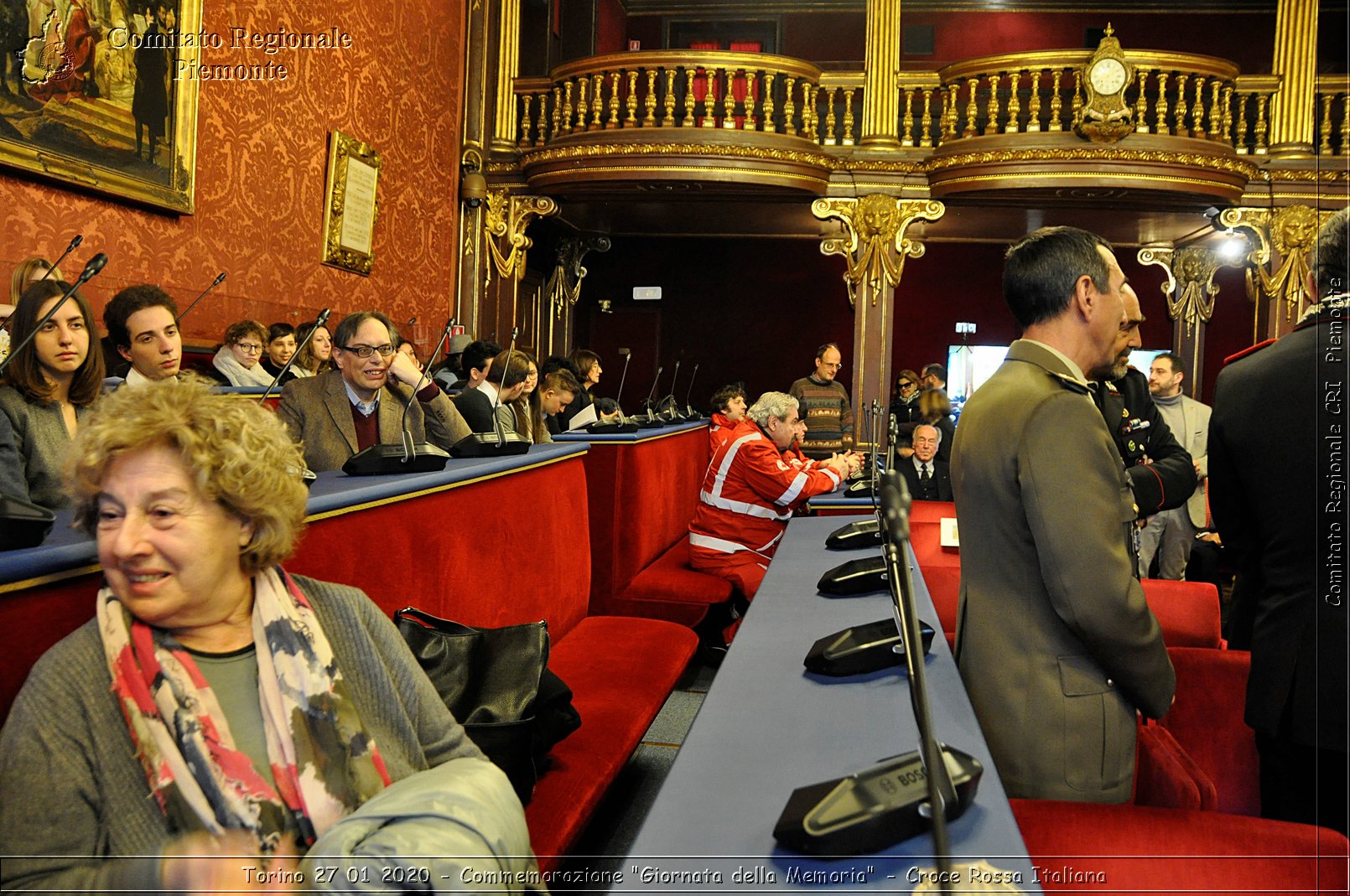 Torino 27 01 2020 - Commemorazione "Giornata della Memoria" - Croce Rossa Italiana