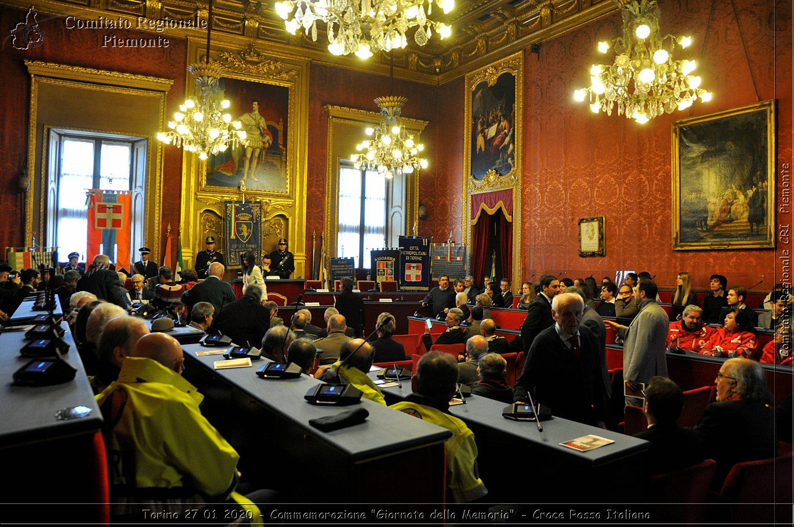 Torino 27 01 2020 - Commemorazione "Giornata della Memoria" - Croce Rossa Italiana